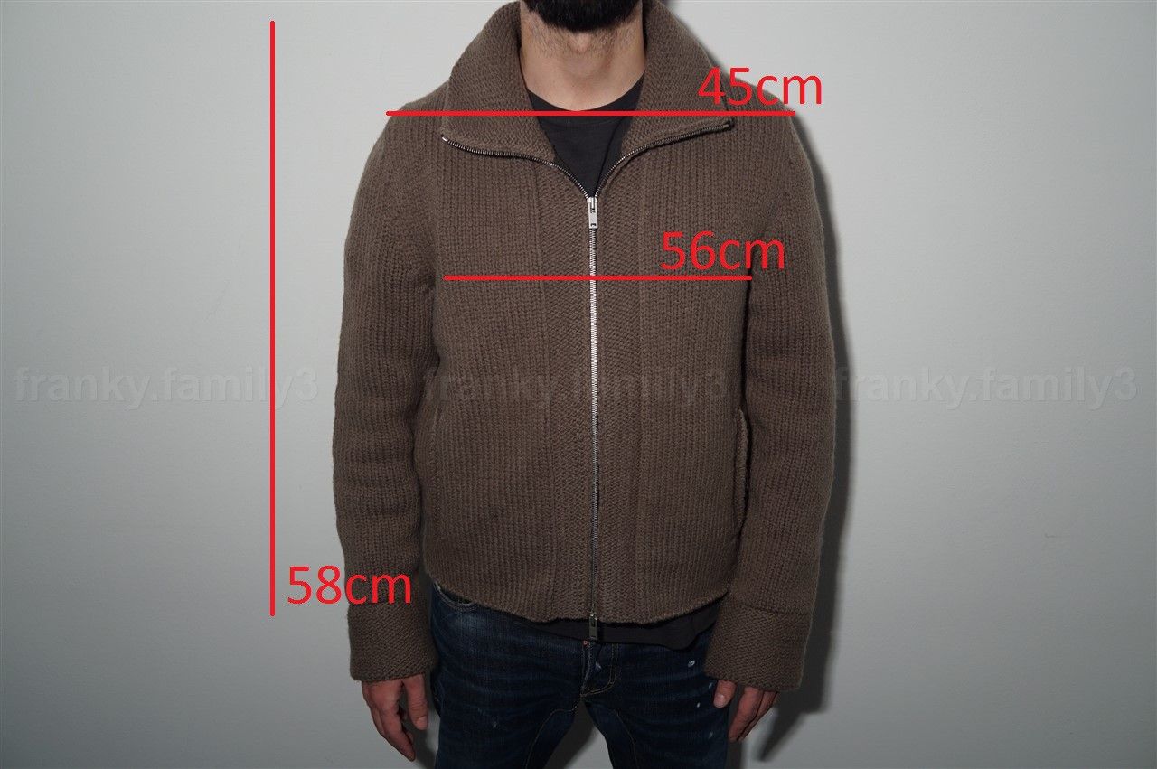 Maison Margiela margiela heavy military zip knit sweater Size US M / EU 48-50 / 2 - 15 Thumbnail