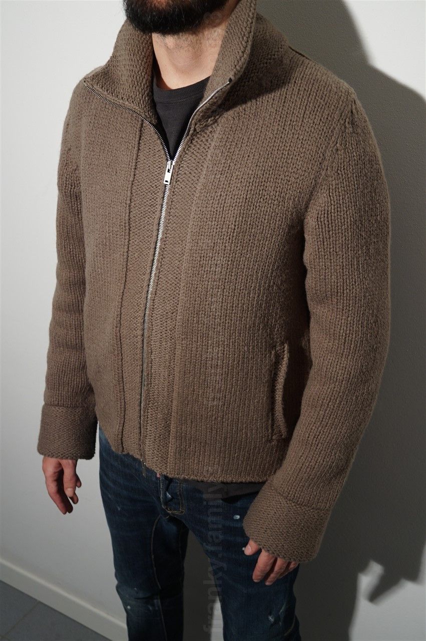 Maison Margiela margiela heavy military zip knit sweater Size US M / EU 48-50 / 2 - 6 Thumbnail