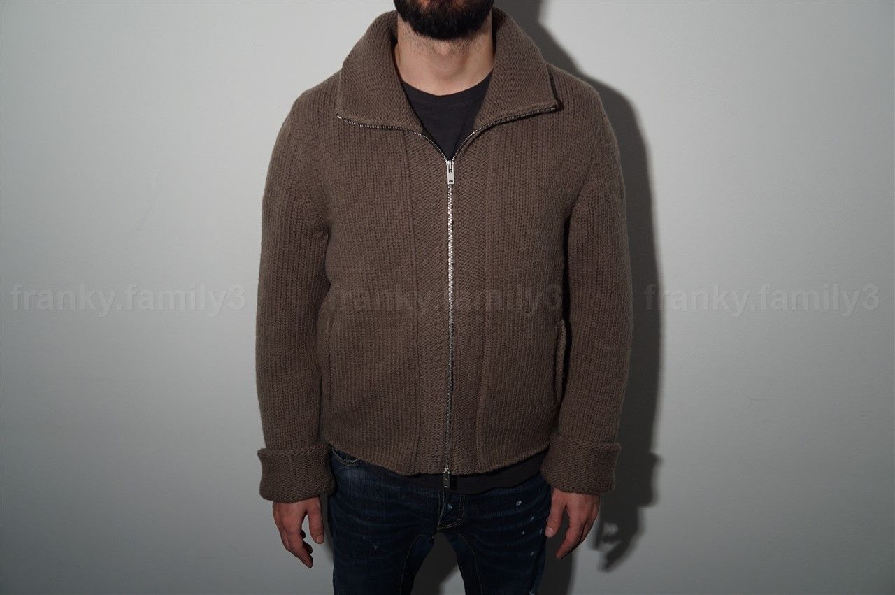 Maison Margiela margiela heavy military zip knit sweater Size US M / EU 48-50 / 2 - 3 Thumbnail