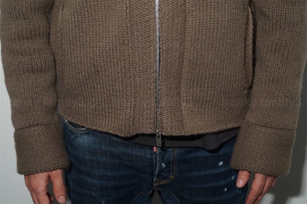 Maison Margiela margiela heavy military zip knit sweater Size US M / EU 48-50 / 2 - 5 Thumbnail