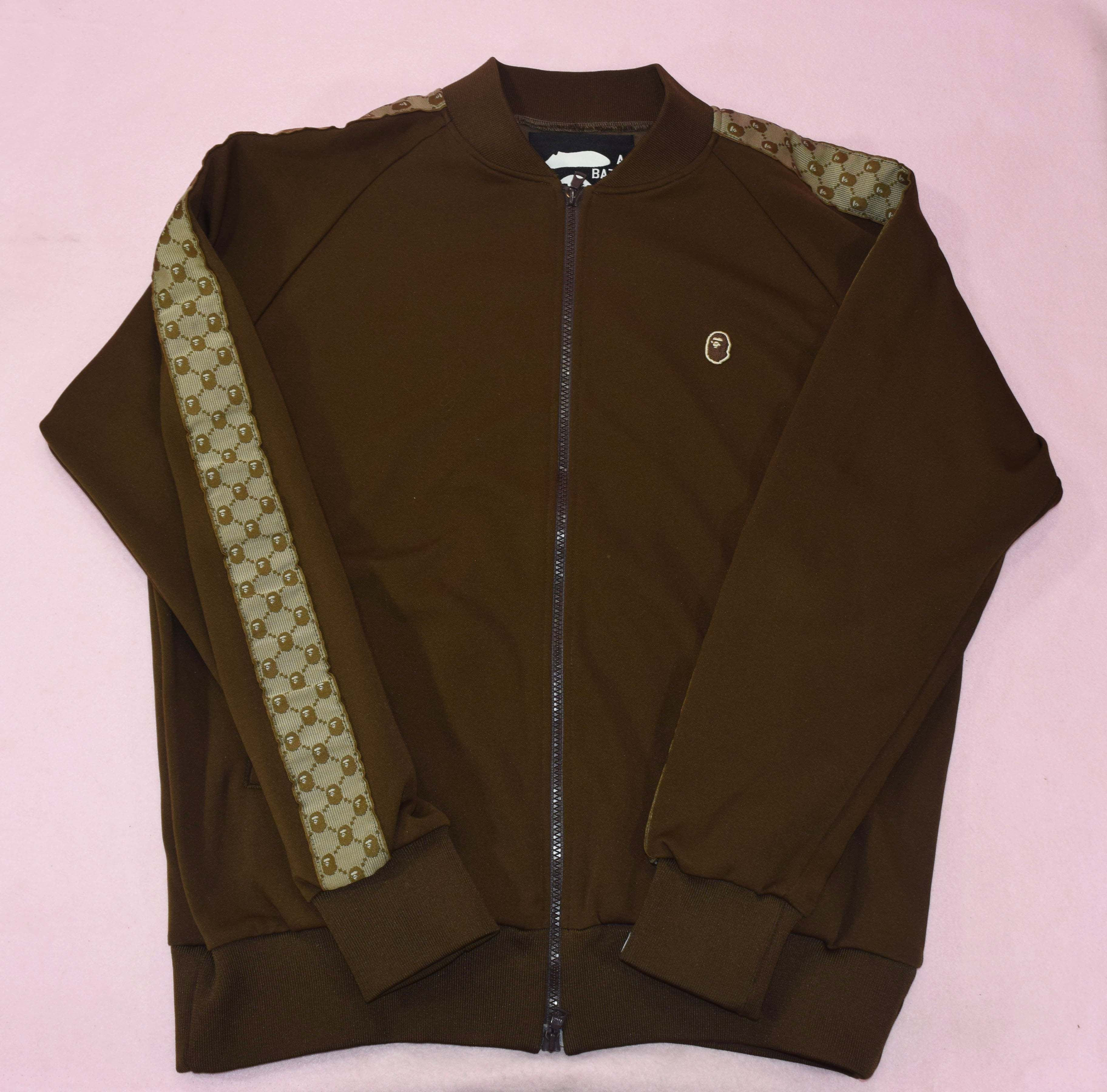 Bape OG Bape 'Gucci Inspired' Ape Head Monogram Track Jacket Size US M / EU 48-50 / 2 - 1 Thumbnail
