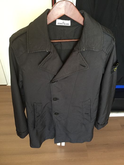 Stone island david tc best sale trench coat