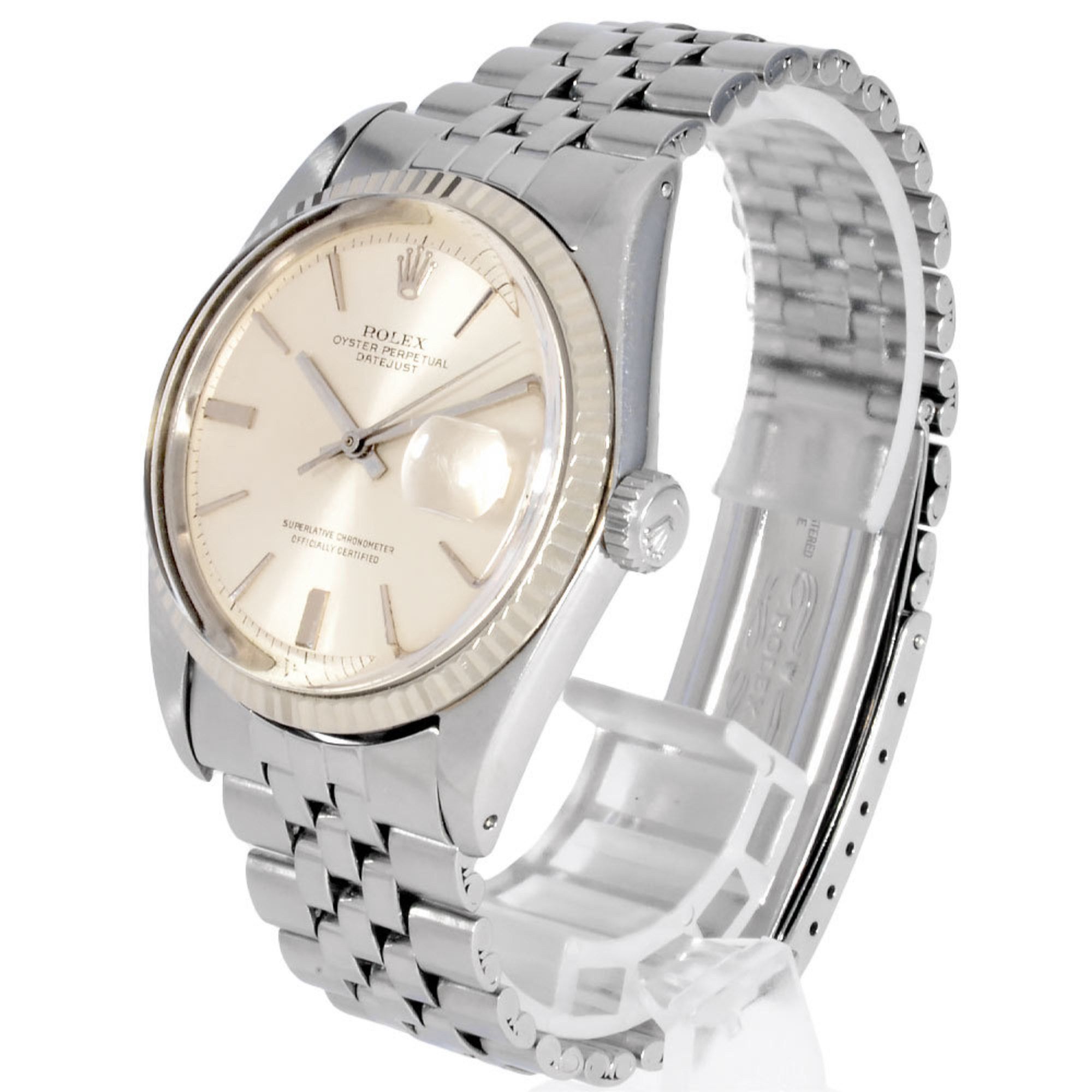 Rolex Rolex 1601 Datejust 7-digit 19th series watch, automatic, silver dial, SS x WG, men's Size ONE SIZE - 2 Thumbnail