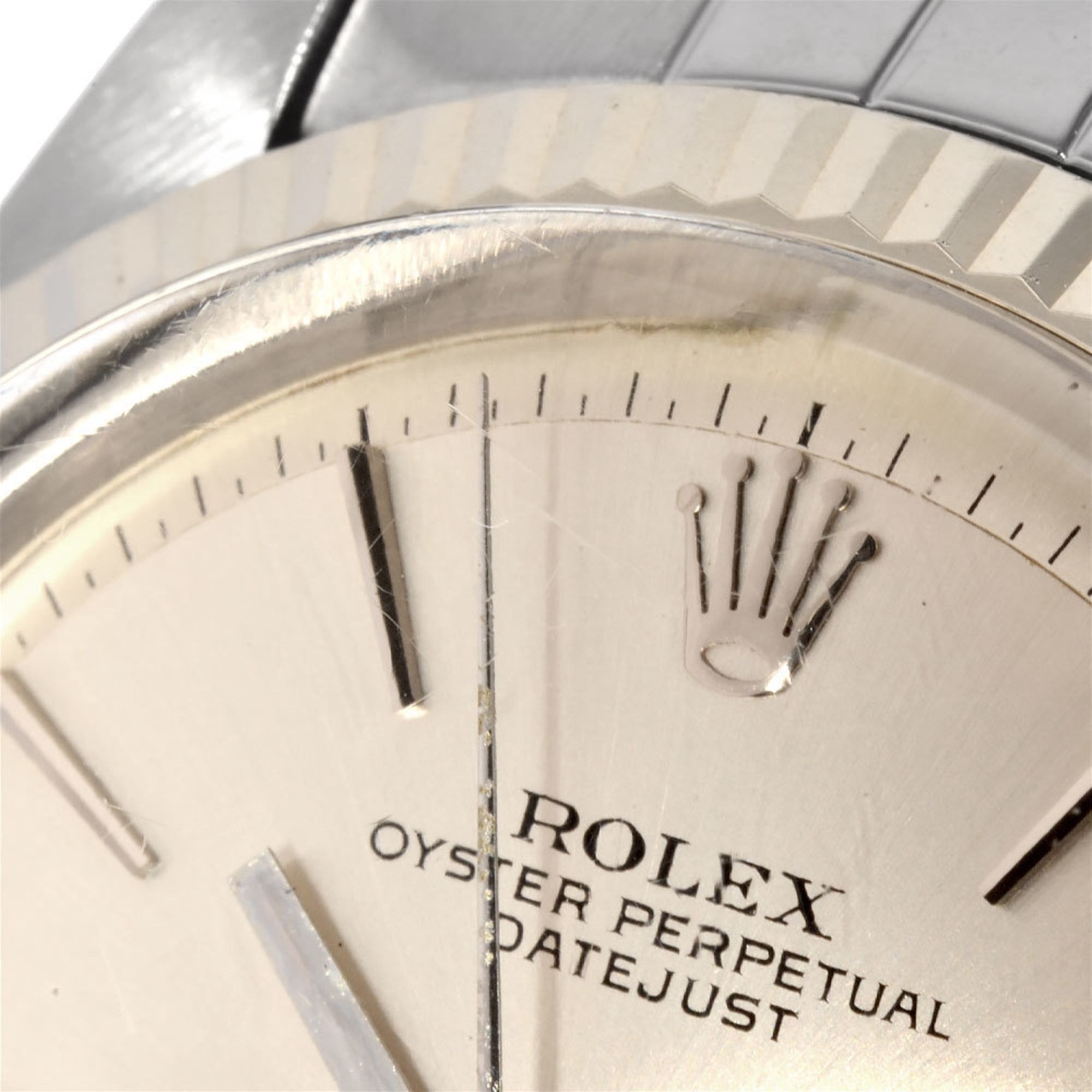 Rolex Rolex 1601 Datejust 7-digit 19th series watch, automatic, silver dial, SS x WG, men's Size ONE SIZE - 8 Thumbnail