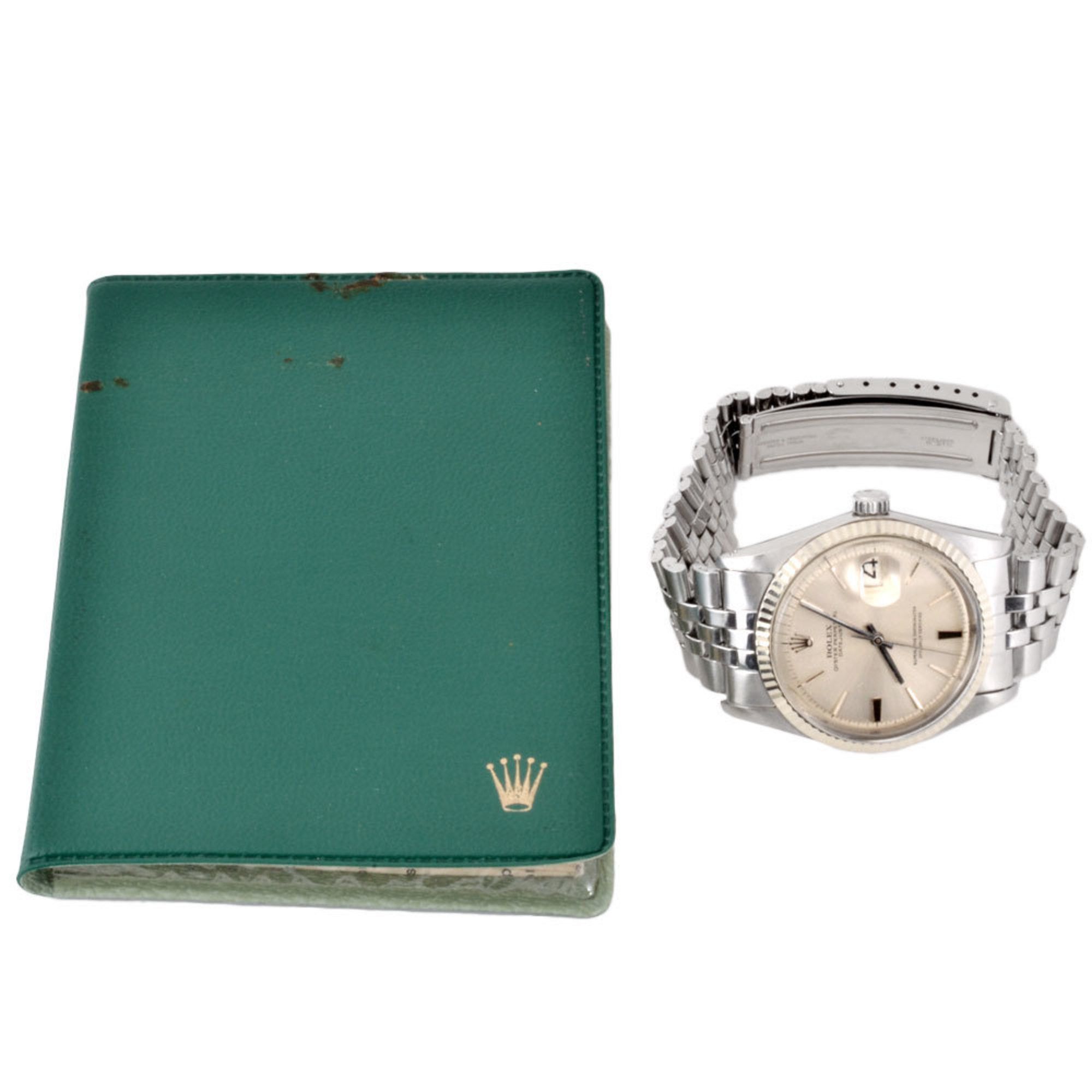 Rolex Rolex 1601 Datejust 7-digit 19th series watch, automatic, silver dial, SS x WG, men's Size ONE SIZE - 9 Thumbnail