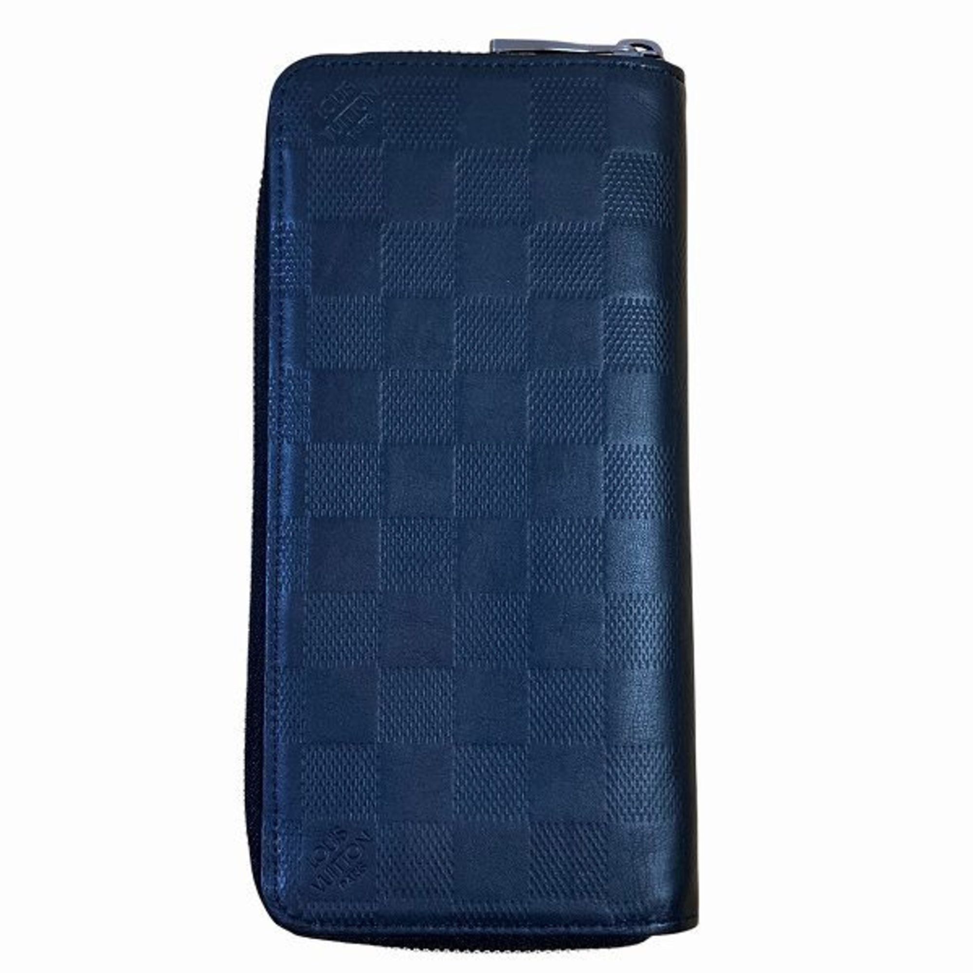 Louis Vuitton Louis Vuitton Damier Infini Zippy Wallet Vertical N63548 Long Men's Size ONE SIZE - 2 Thumbnail