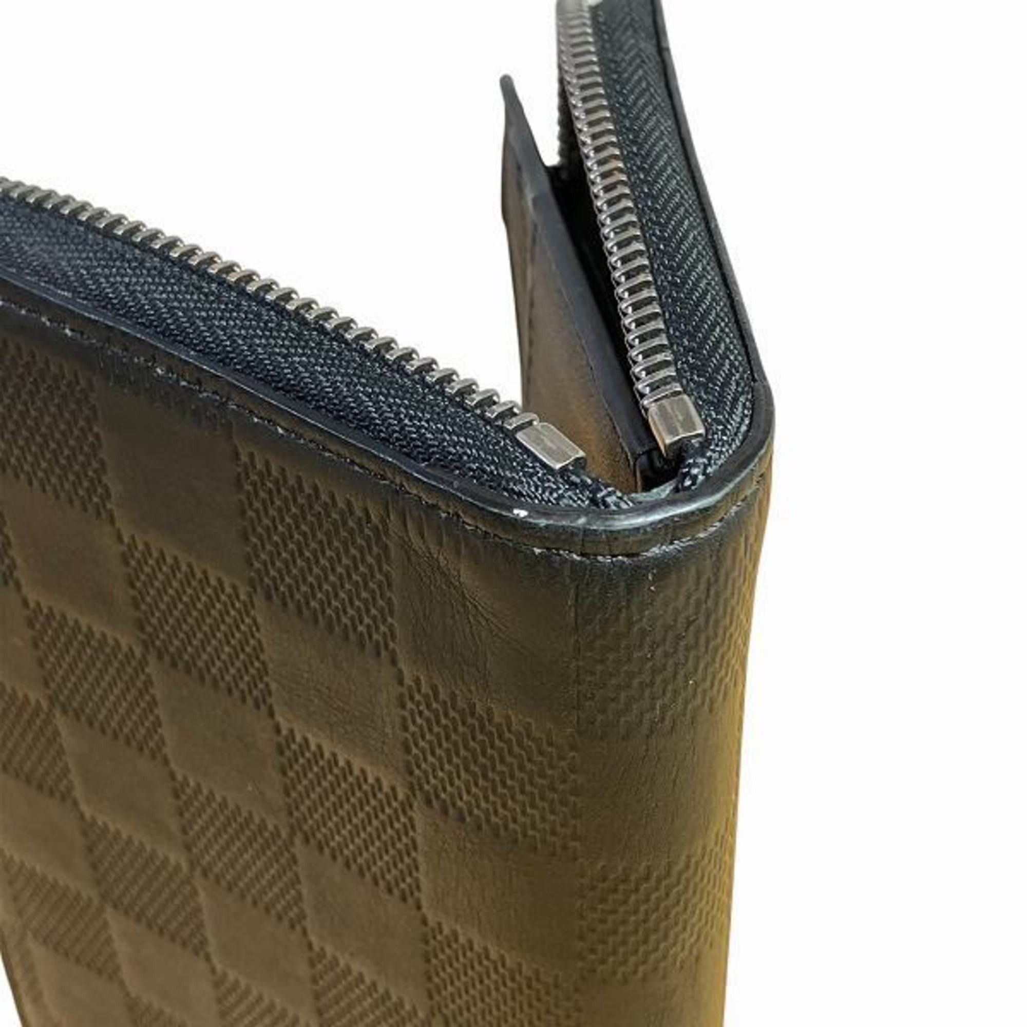 Louis Vuitton Louis Vuitton Damier Infini Zippy Wallet Vertical N63548 Long Men's Size ONE SIZE - 7 Thumbnail