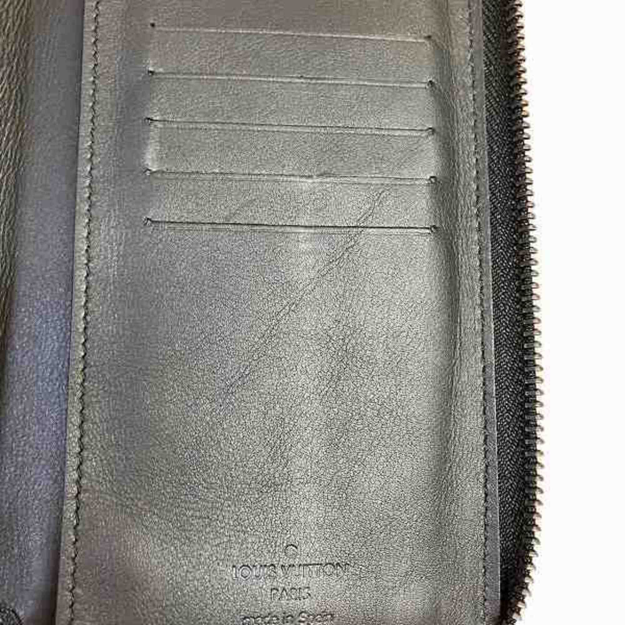 Louis Vuitton Louis Vuitton Damier Infini Zippy Wallet Vertical N63548 Long Men's Size ONE SIZE - 8 Thumbnail
