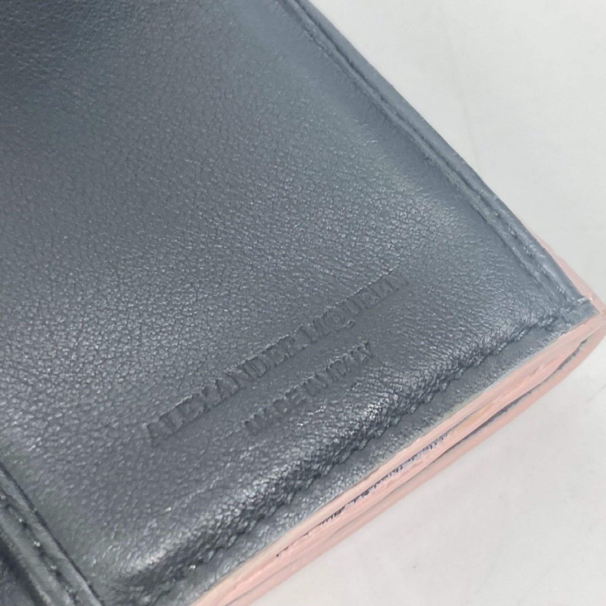 Alexander Wang Alexander Wang Rhinestone Skull Long Wallet Embossed Leather Women's Pink Size ONE SIZE - 14 Thumbnail
