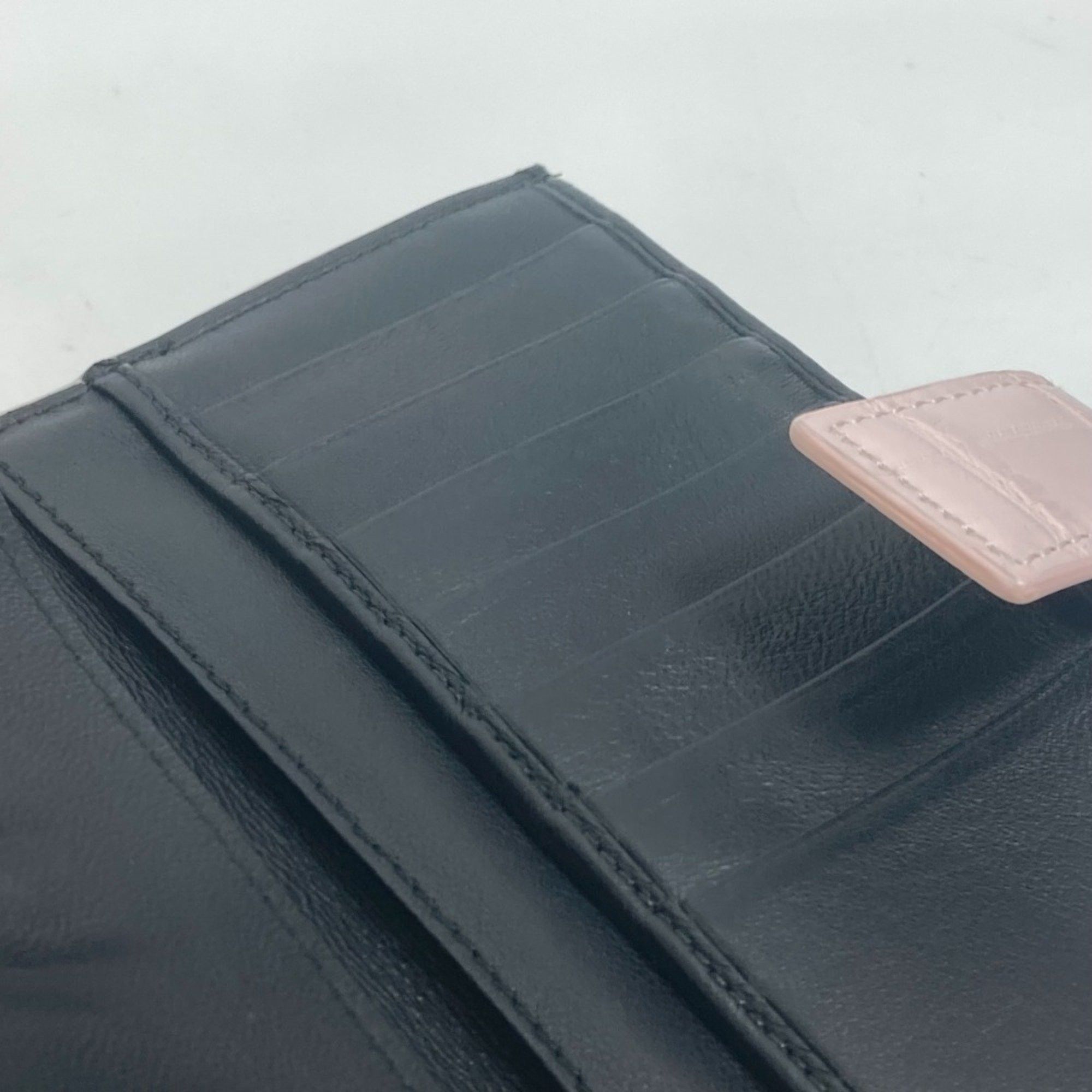 Alexander Wang Alexander Wang Rhinestone Skull Long Wallet Embossed Leather Women's Pink Size ONE SIZE - 13 Thumbnail