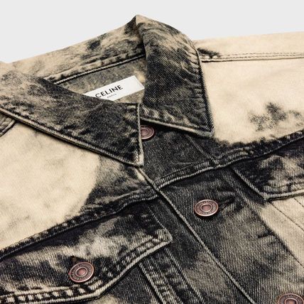 Celine V-shaped Trucker Jacket in Harris Wash Denim Size US M / EU 48-50 / 2 - 3 Thumbnail
