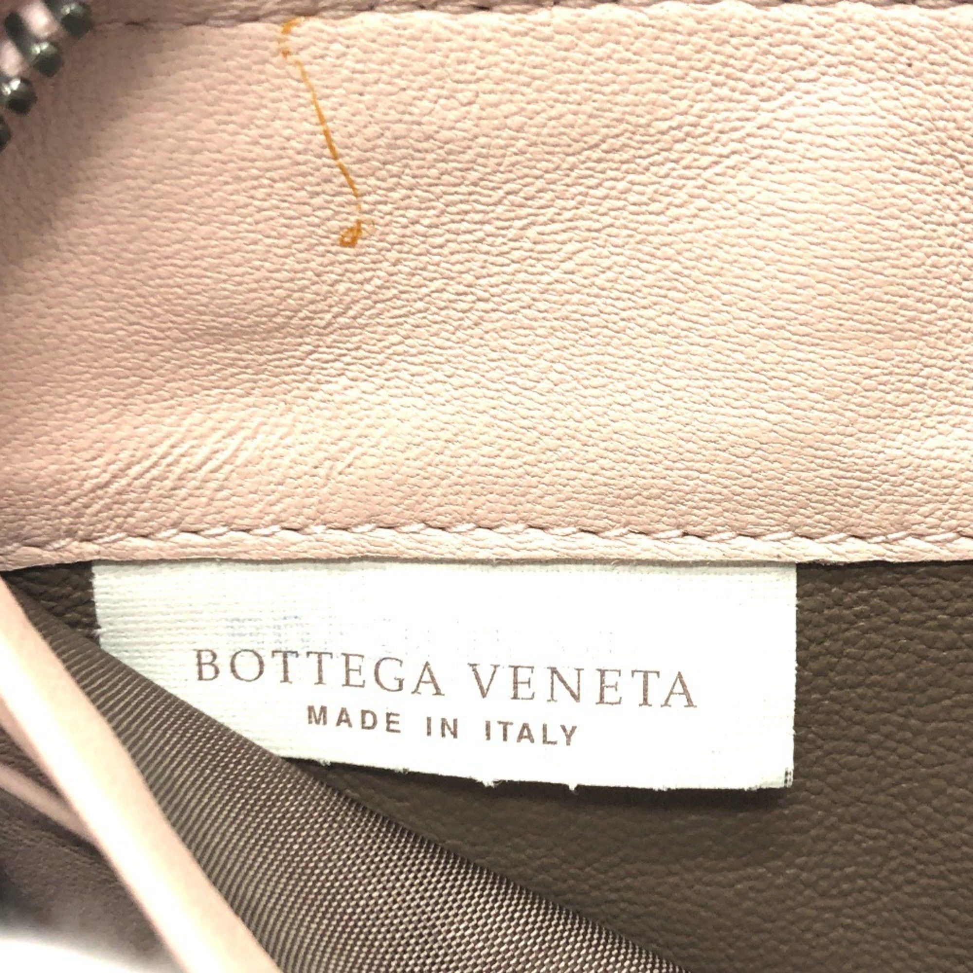Bottega Veneta BOTTEGA VENETA 114076 Intrecciato Round Zipper Long Wallet Leather Women's Pink Size ONE SIZE - 11 Thumbnail