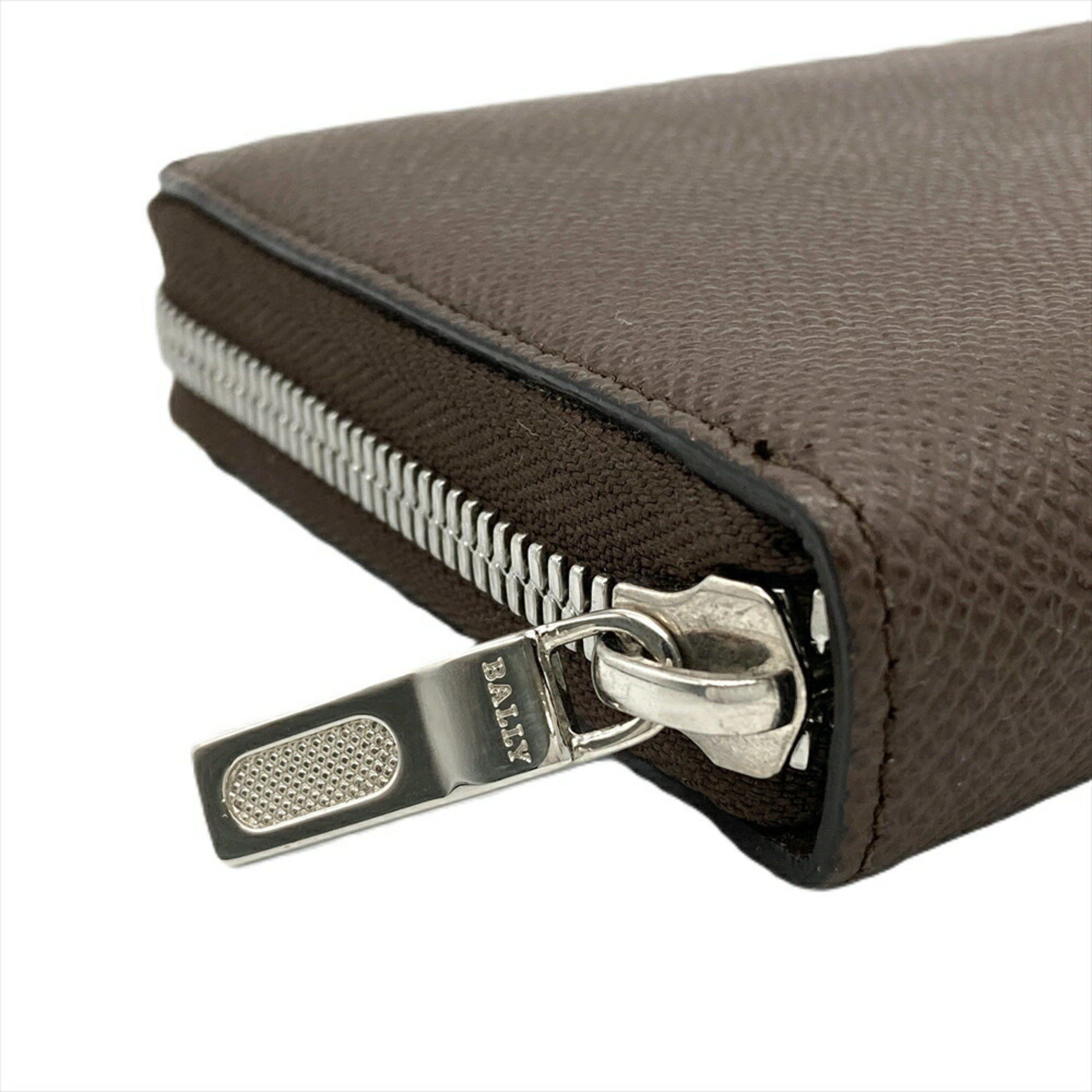 Bally BALLY Balen Round Leather Brown Long Wallet for Men Size ONE SIZE - 4 Thumbnail
