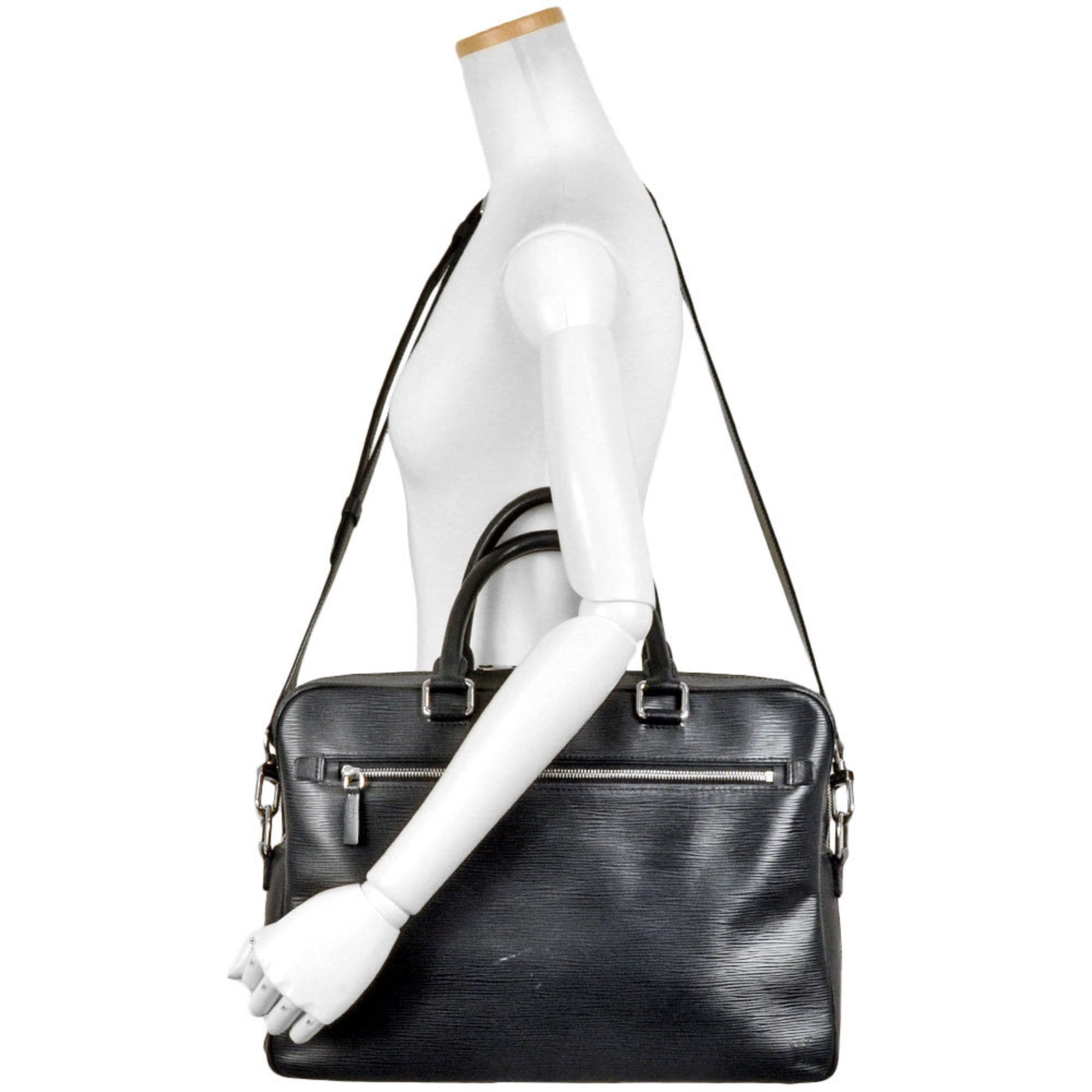 Louis Vuitton Louis Vuitton PDB Porte Document Bag Epi M54092 Noir FL4114 Shoulder Men's Size ONE SIZE - 10 Thumbnail