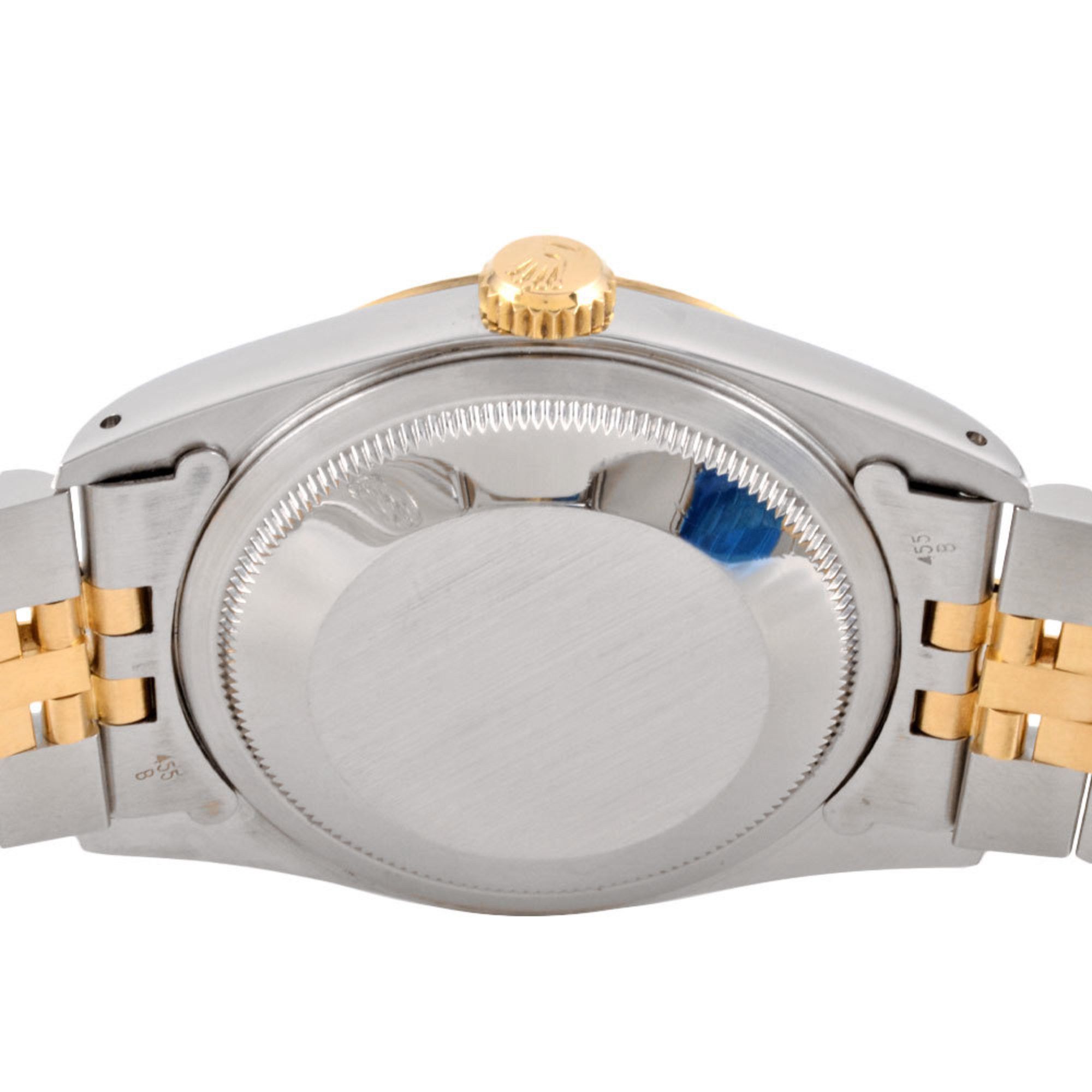 Rolex Rolex 16233G Datejust X series (manufactured in 1991) Automatic wristwatch Champagne dial 10P Diamond index SS x YG Men's Size ONE SIZE - 3 Thumbnail