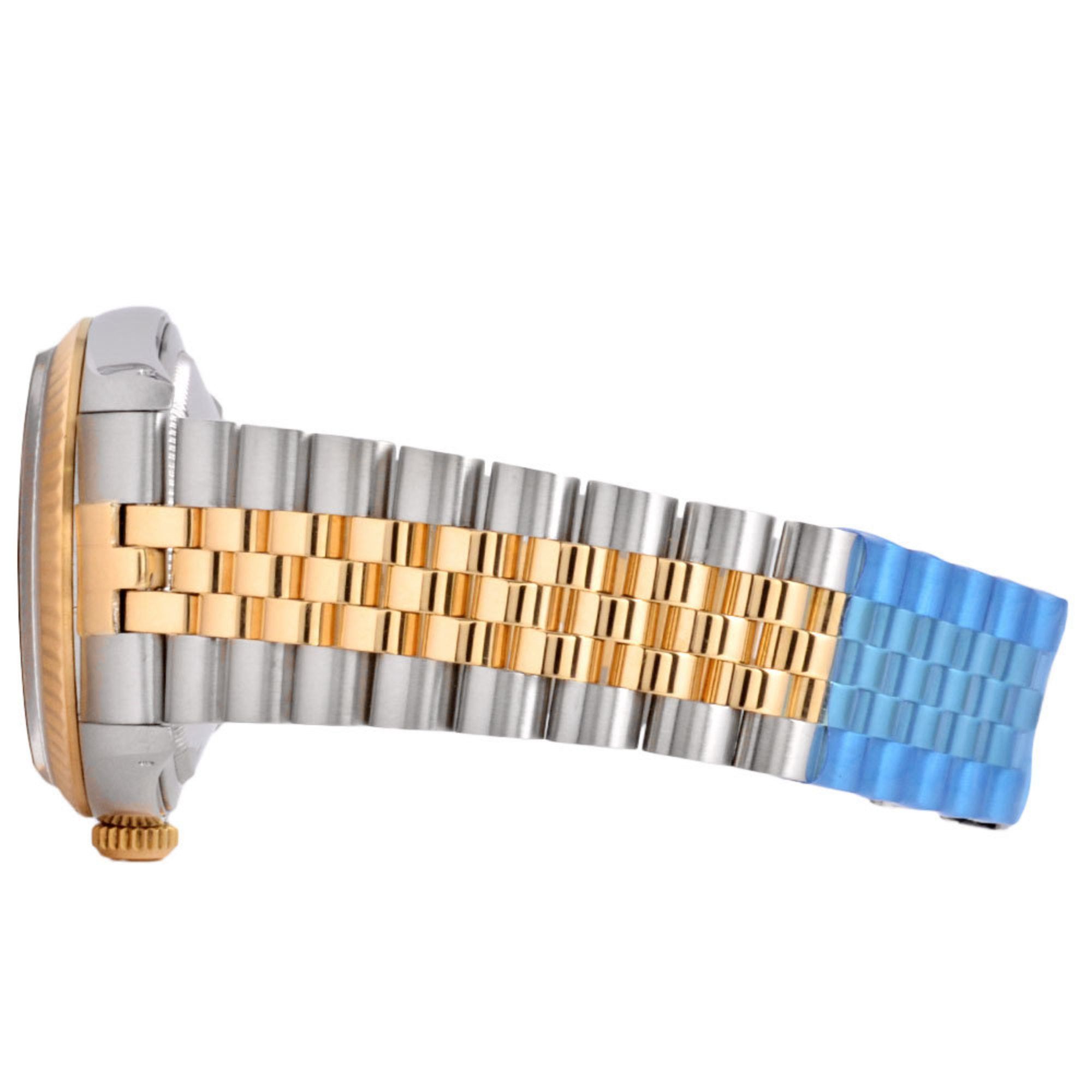 Rolex Rolex 16233G Datejust X series (manufactured in 1991) Automatic wristwatch Champagne dial 10P Diamond index SS x YG Men's Size ONE SIZE - 6 Thumbnail