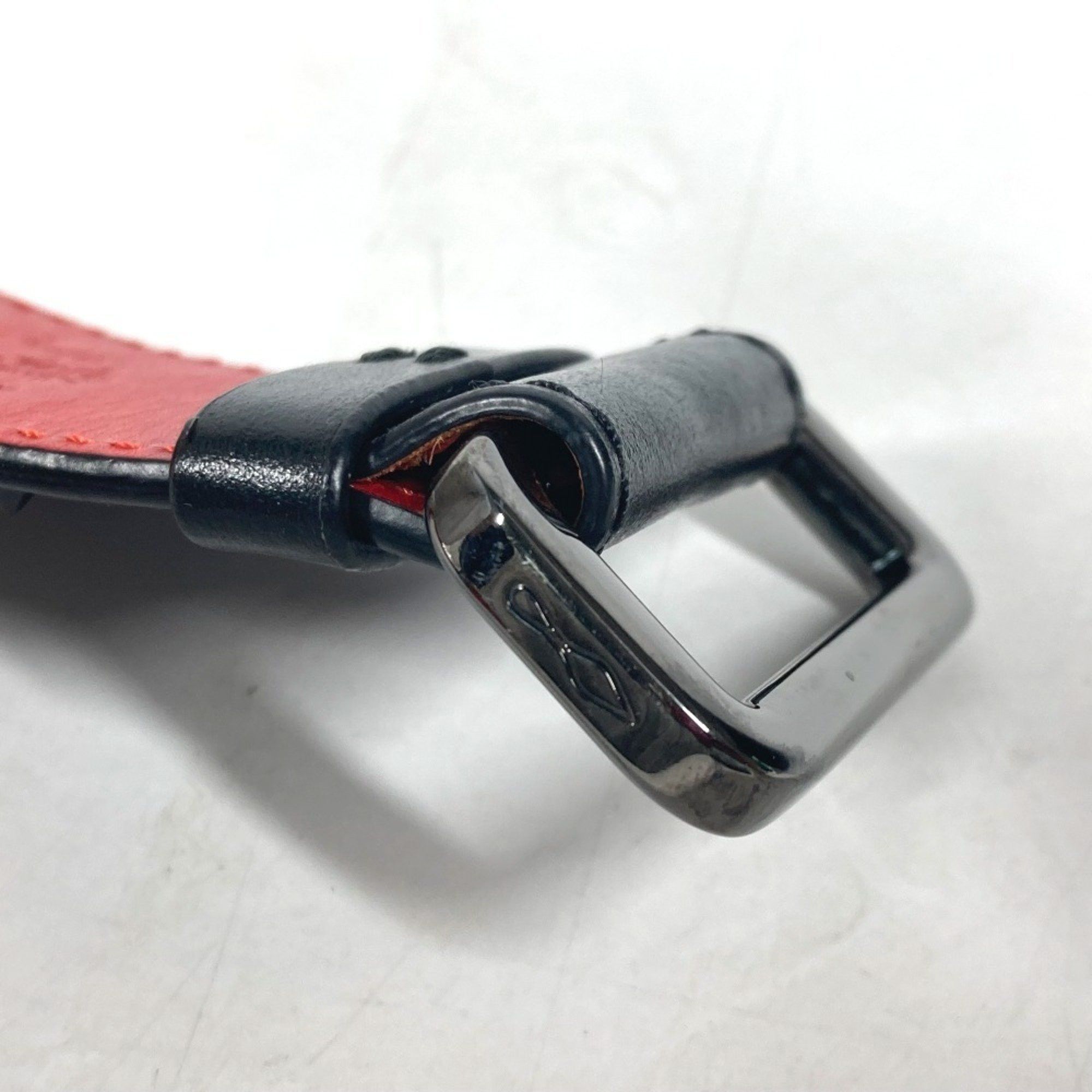 Christian Louboutin Christian Louboutin Studded Logo Belt Leather Men's Women's Black Size ONE SIZE - 9 Thumbnail
