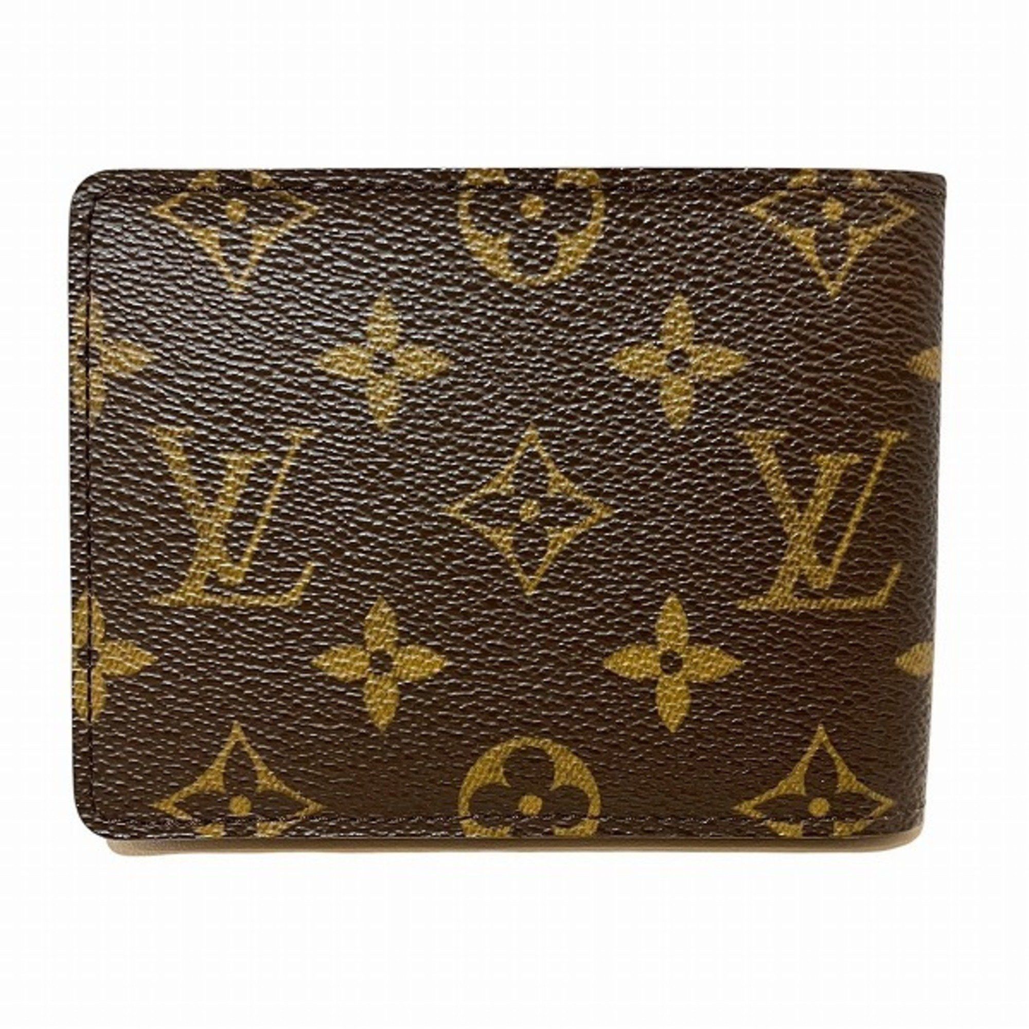 Louis Vuitton Louis Vuitton Monogram Portefeuille Multiple M60895 Billfold Bi-fold Wallet for Men Size ONE SIZE - 2 Thumbnail