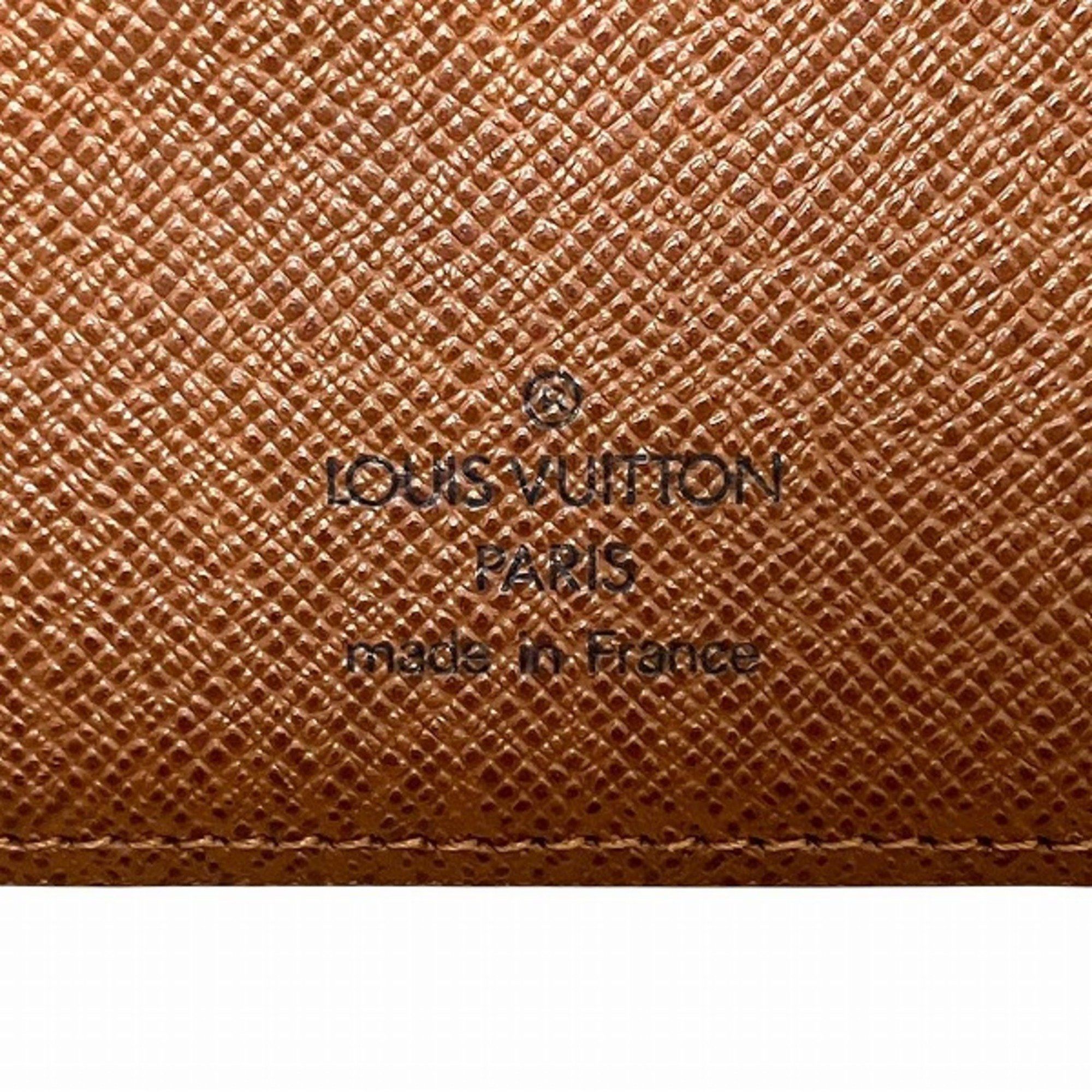 Louis Vuitton Louis Vuitton Monogram Portefeuille Multiple M60895 Billfold Bi-fold Wallet for Men Size ONE SIZE - 4 Thumbnail