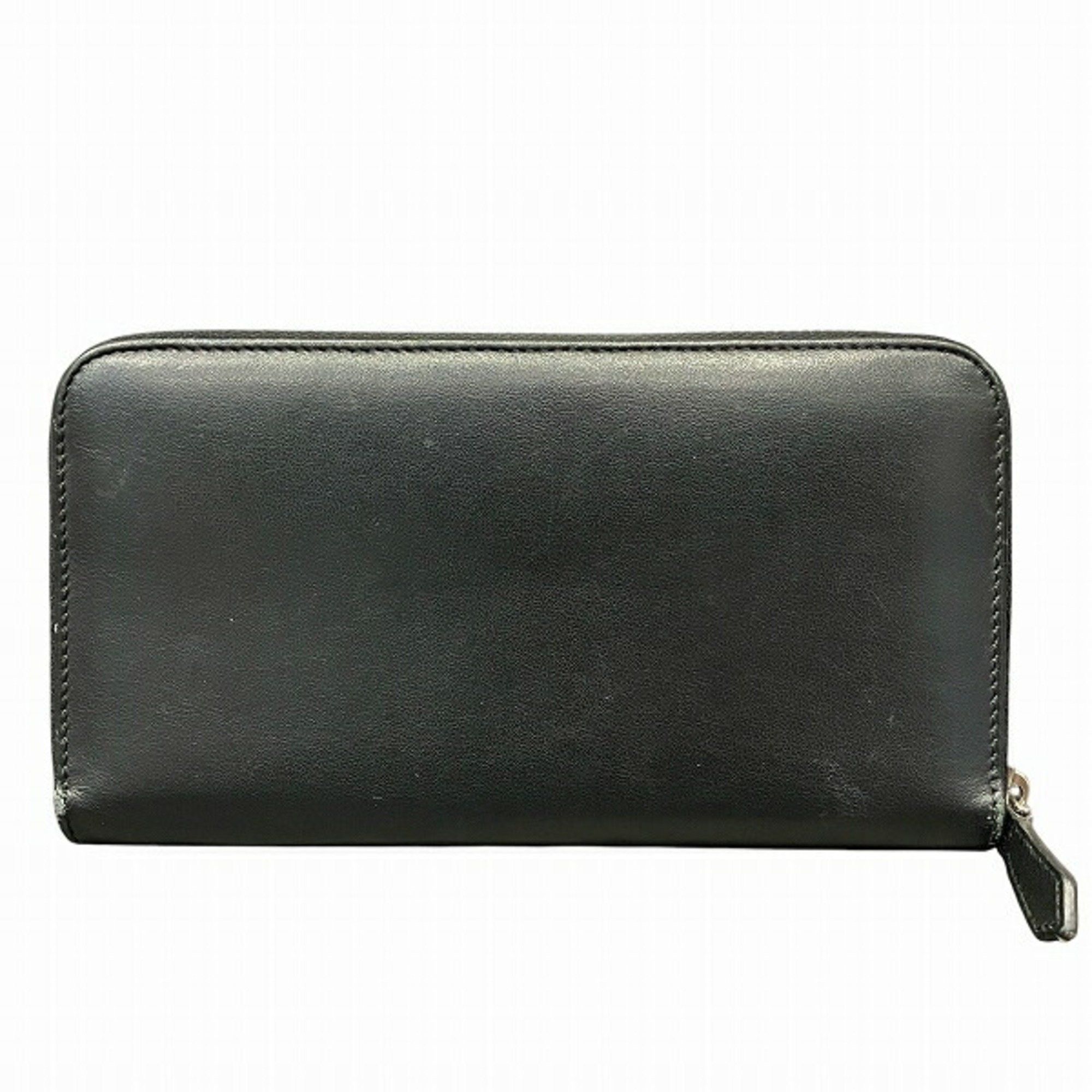 FENDI Monster 7M0210 Round Zip Long Wallet for Men