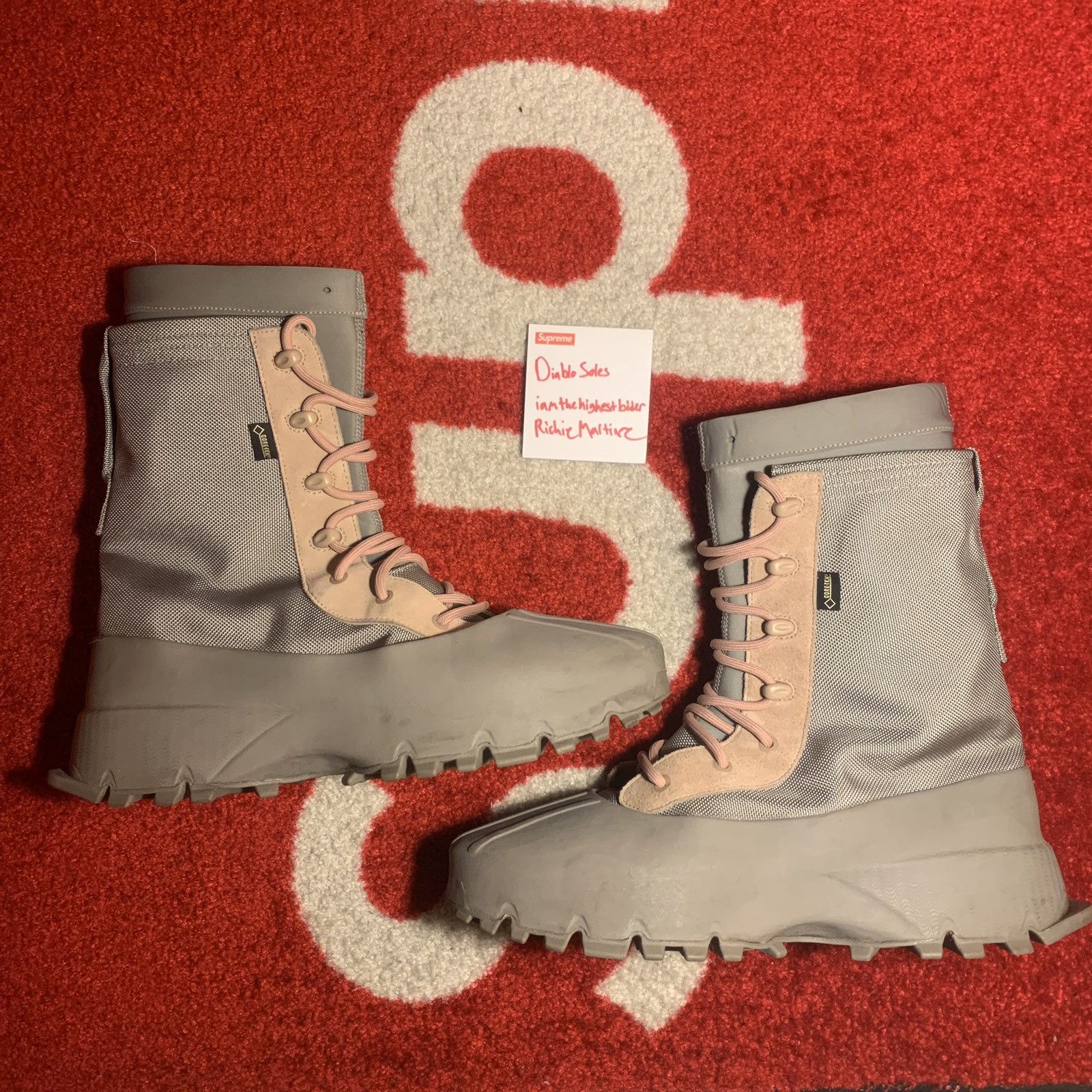 Sample Yeezy 1050s 3 Boots | Grailed