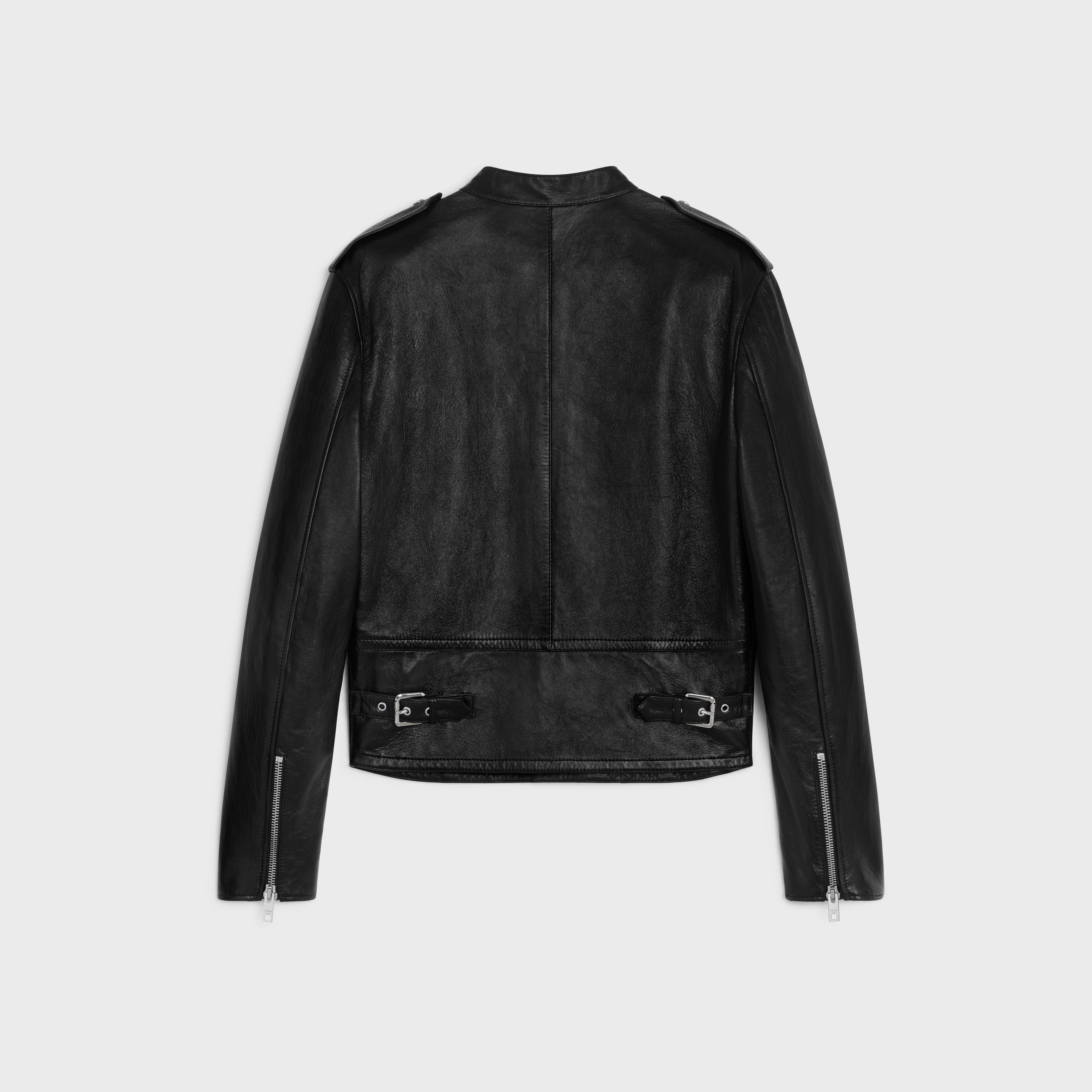 Celine racer blouson jacket in soft lambskin Size US M / EU 48-50 / 2 - 2 Thumbnail