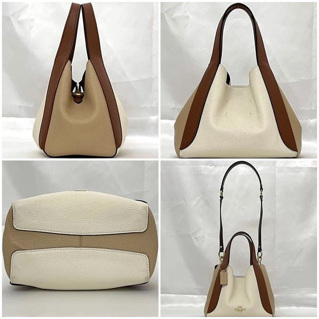 Coach COACH Shoulder Bag Neutrals Leather Size ONE SIZE - 2 Thumbnail