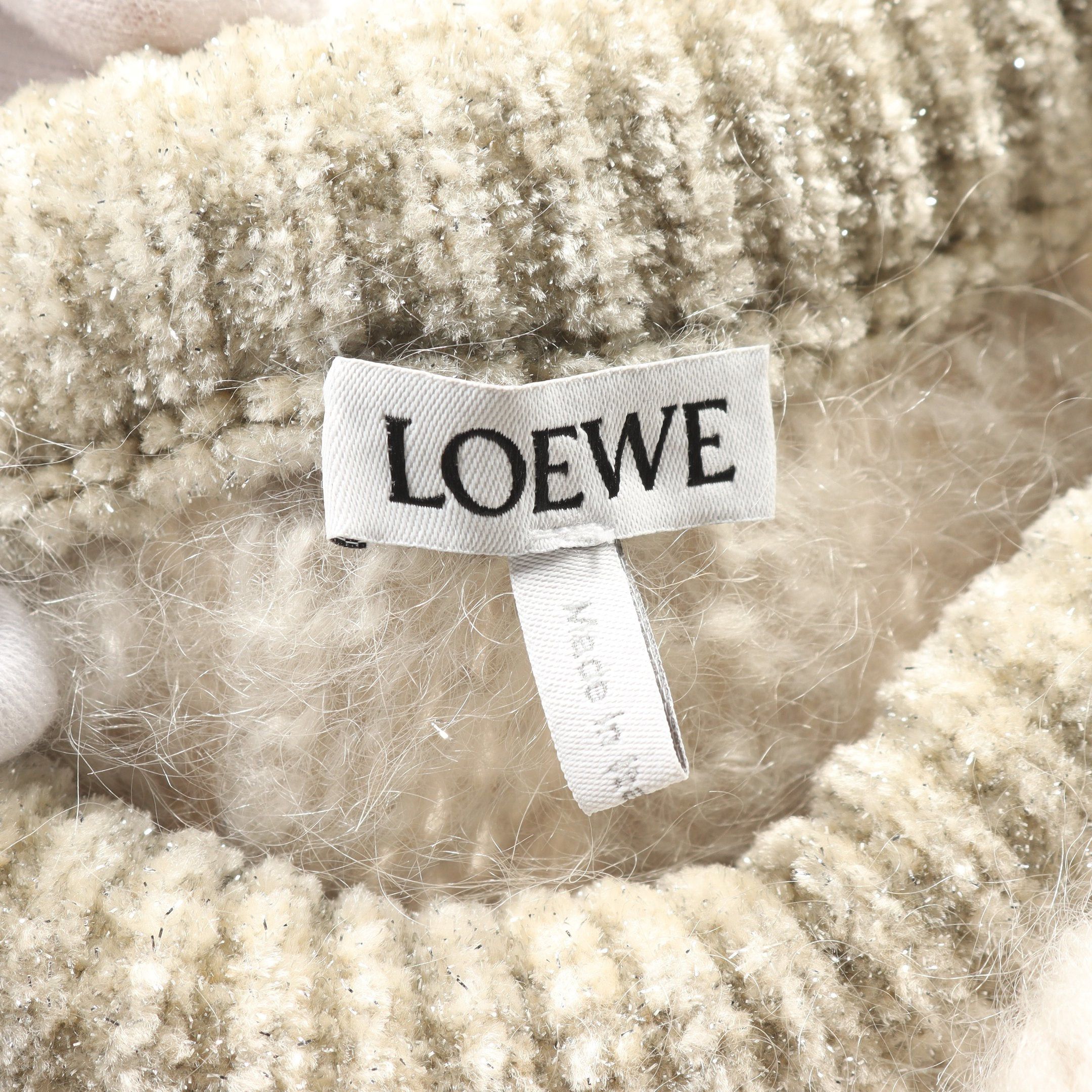 Loewe Loewe Knit Crew Neck Mohair Wool Light Gray Size ONE SIZE - 3 Thumbnail