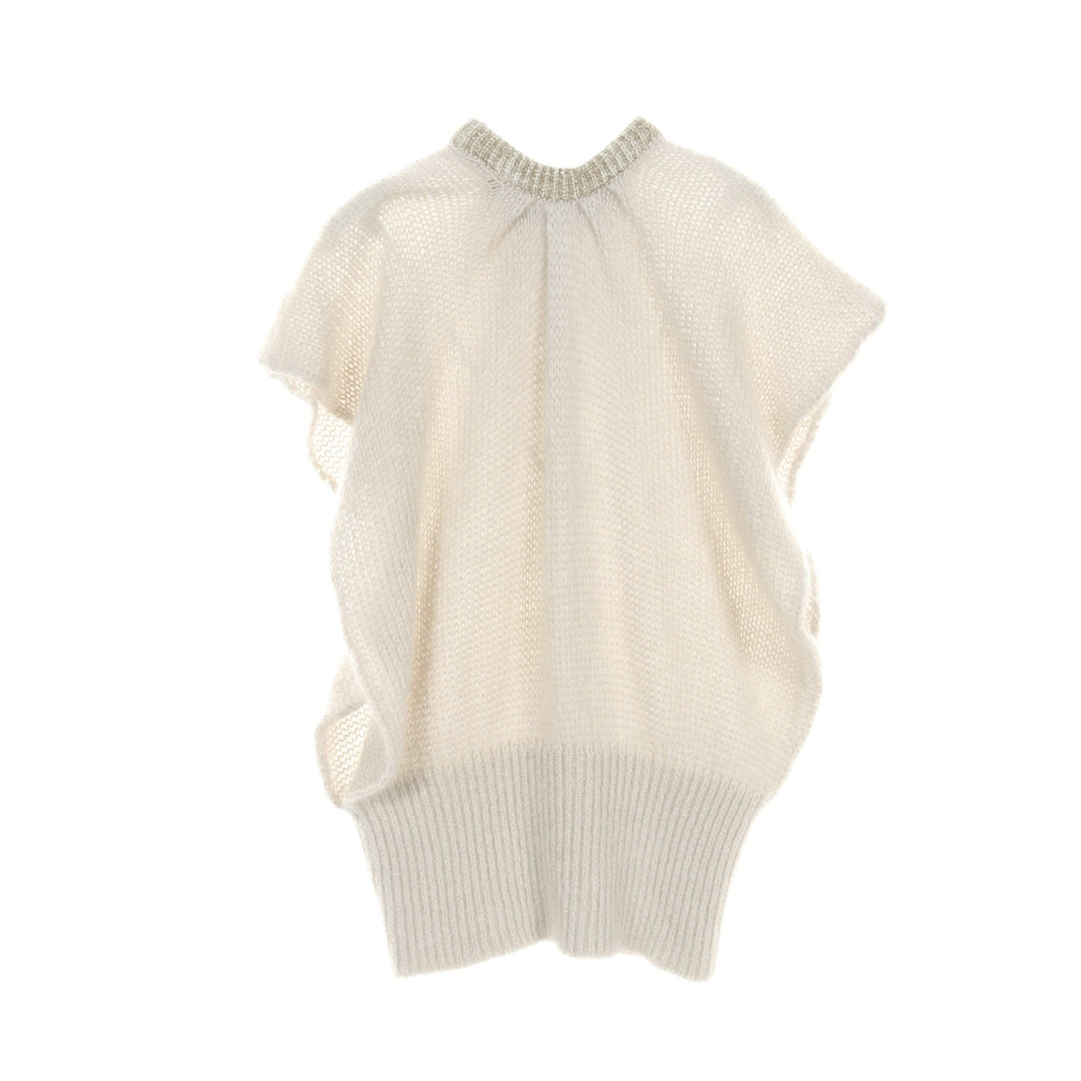Loewe Loewe Knit Crew Neck Mohair Wool Light Gray Size ONE SIZE - 2 Thumbnail