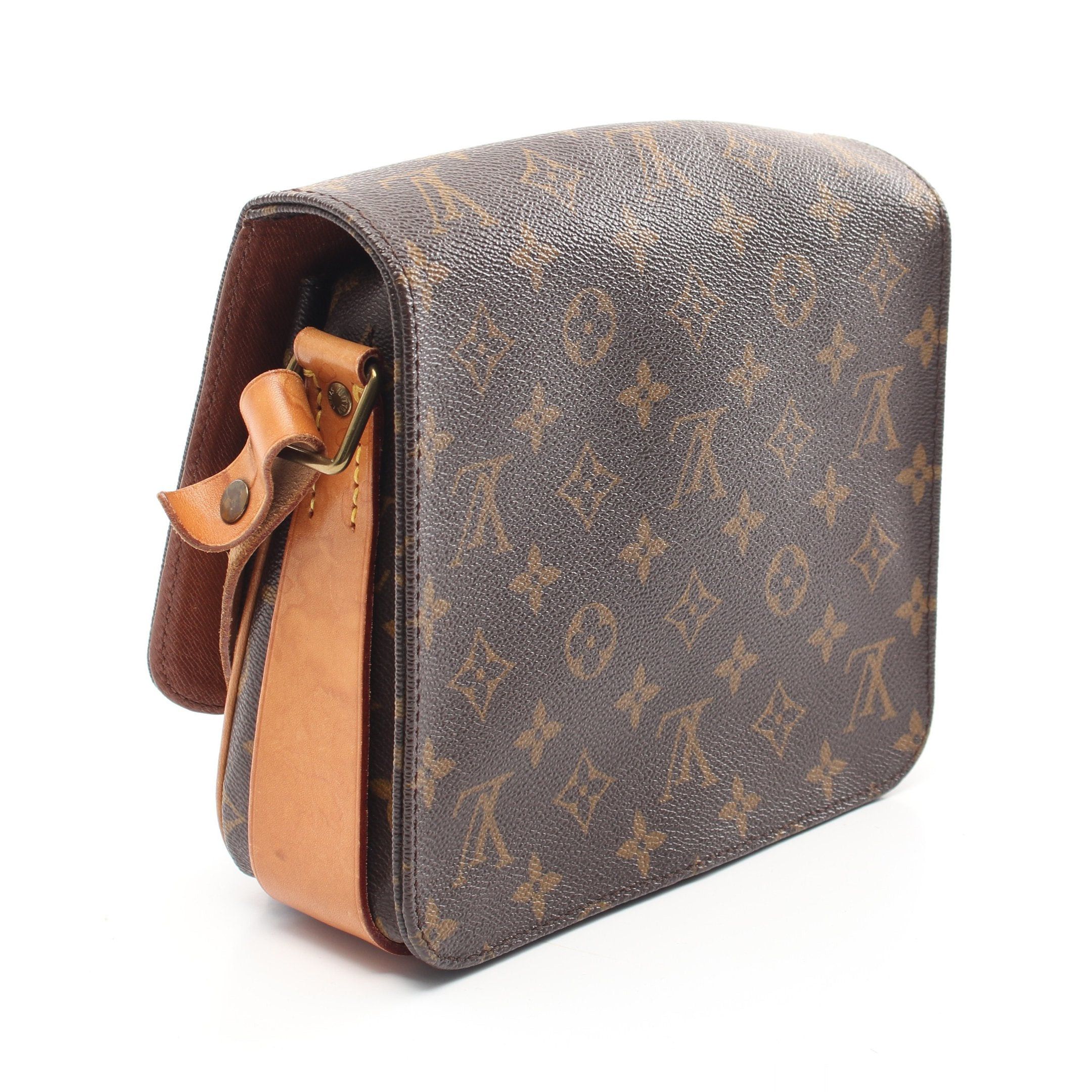 Louis Vuitton Louis Vuitton Cartesier Mm Monogram Shoulder Bag Leather Brown Size ONE SIZE - 2 Thumbnail
