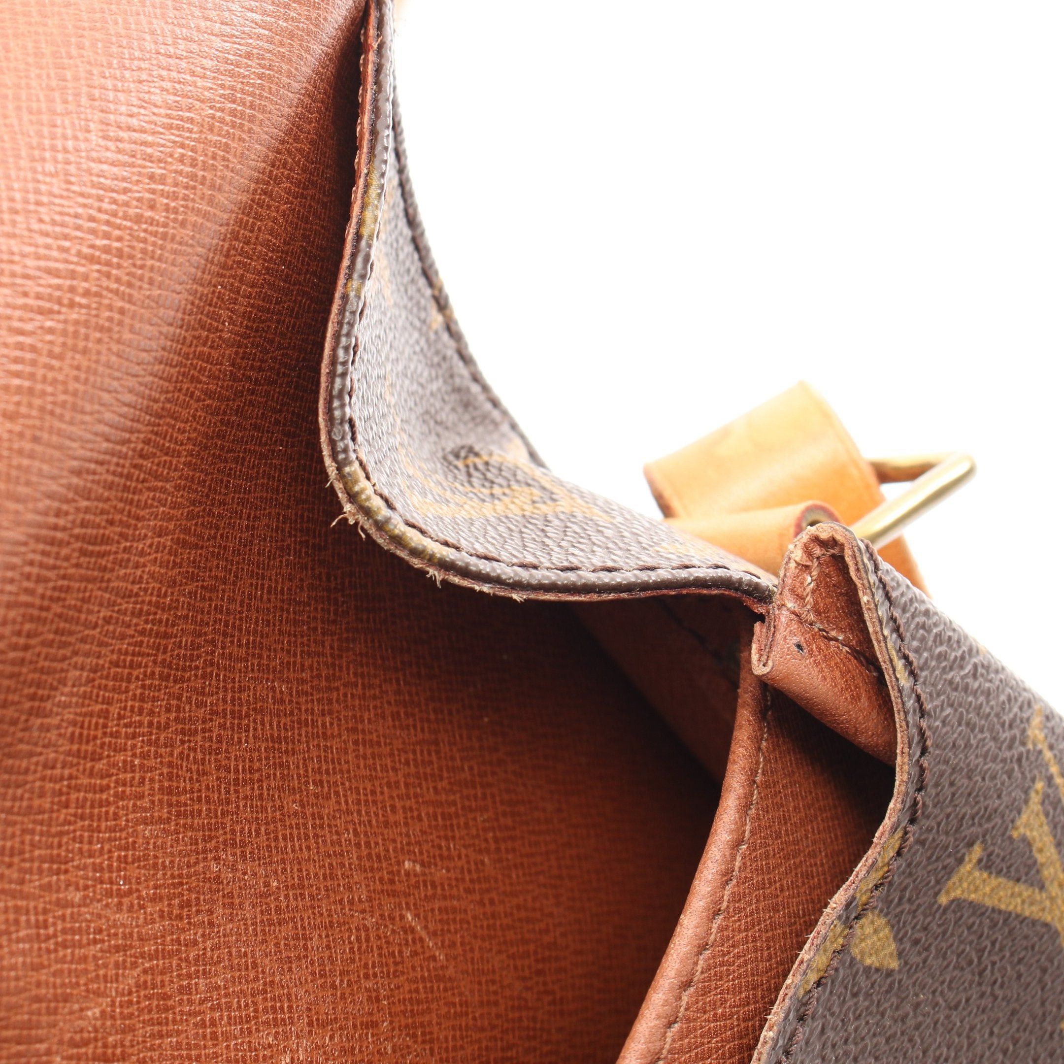 Louis Vuitton Louis Vuitton Cartesier Mm Monogram Shoulder Bag Leather Brown Size ONE SIZE - 8 Thumbnail