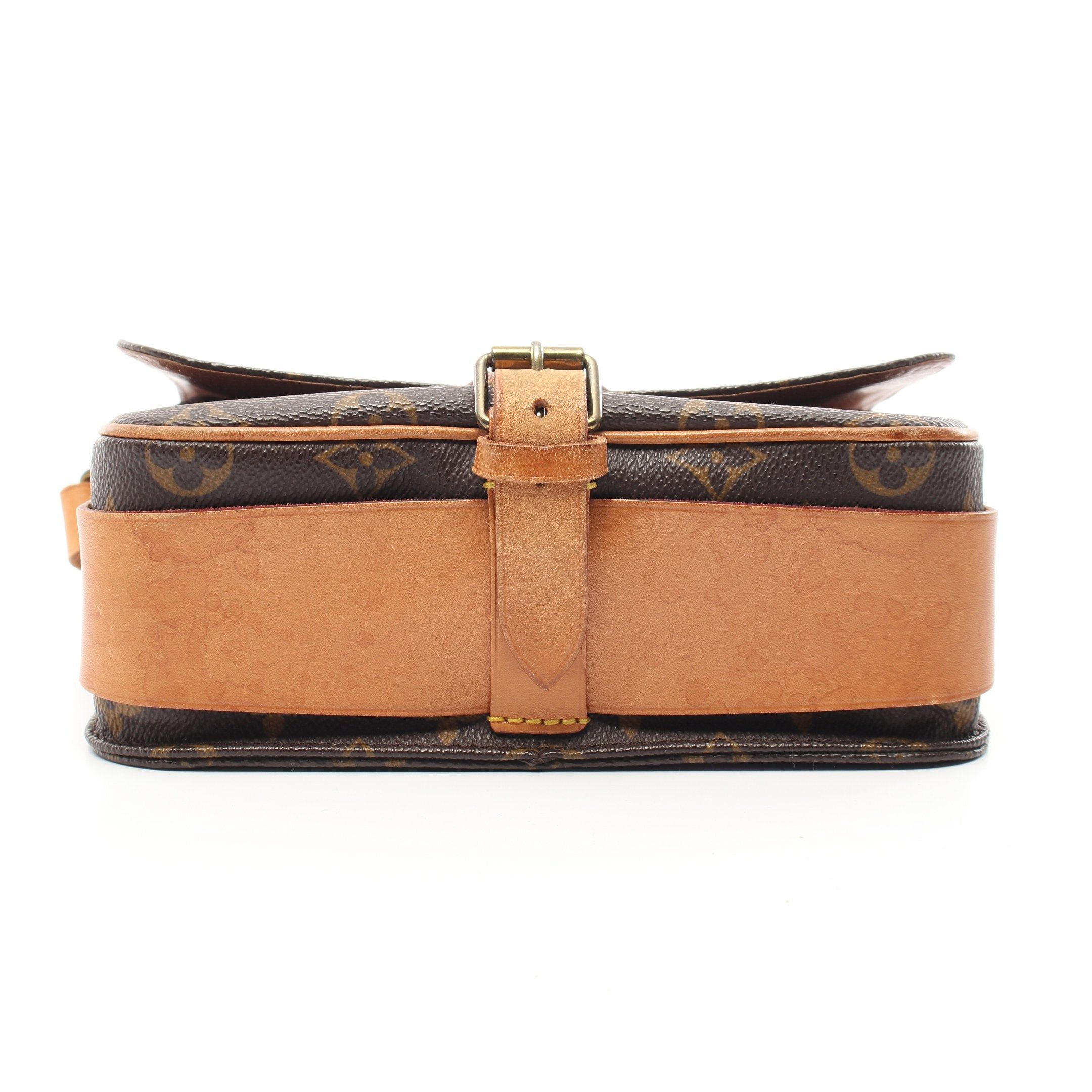 Louis Vuitton Louis Vuitton Cartesier Mm Monogram Shoulder Bag Leather Brown Size ONE SIZE - 13 Thumbnail