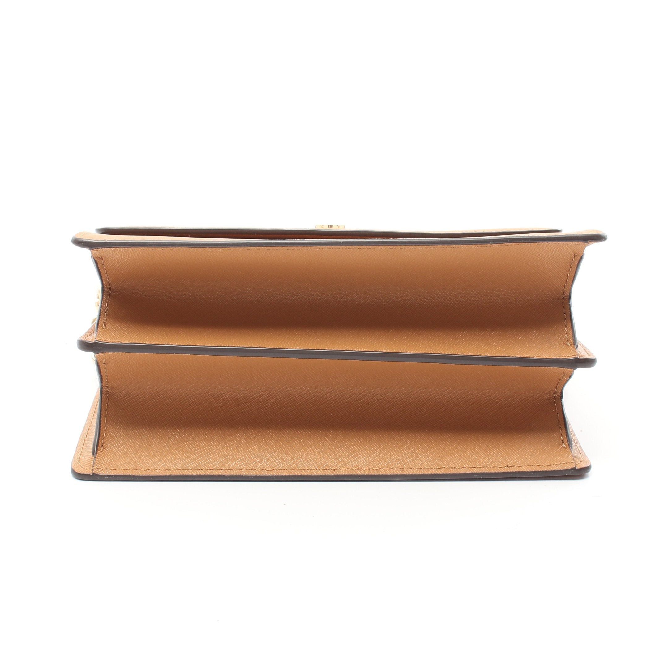 Tory Burch Tory Burch Chain Shoulder Bag Leather Light Brown Size ONE SIZE - 11 Thumbnail