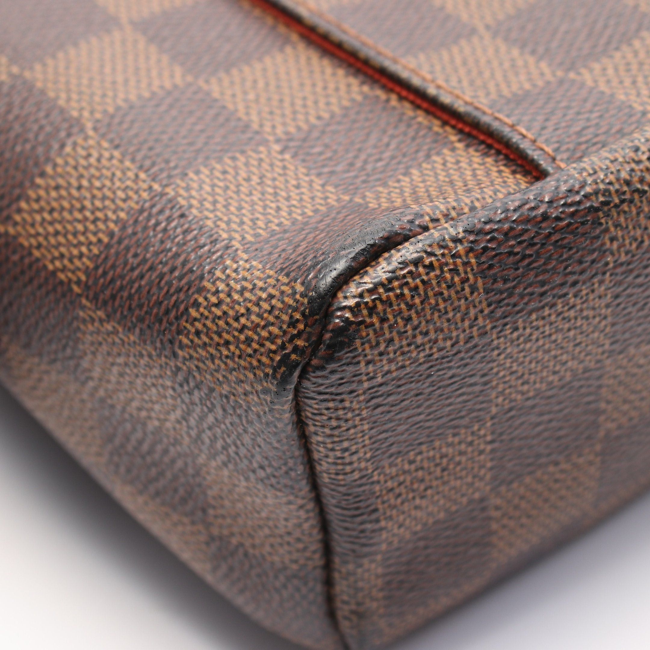 Louis Vuitton Louis Vuitton Olaf Pm Damier Ebene Shoulder Bag Leather Brown Size ONE SIZE - 7 Thumbnail