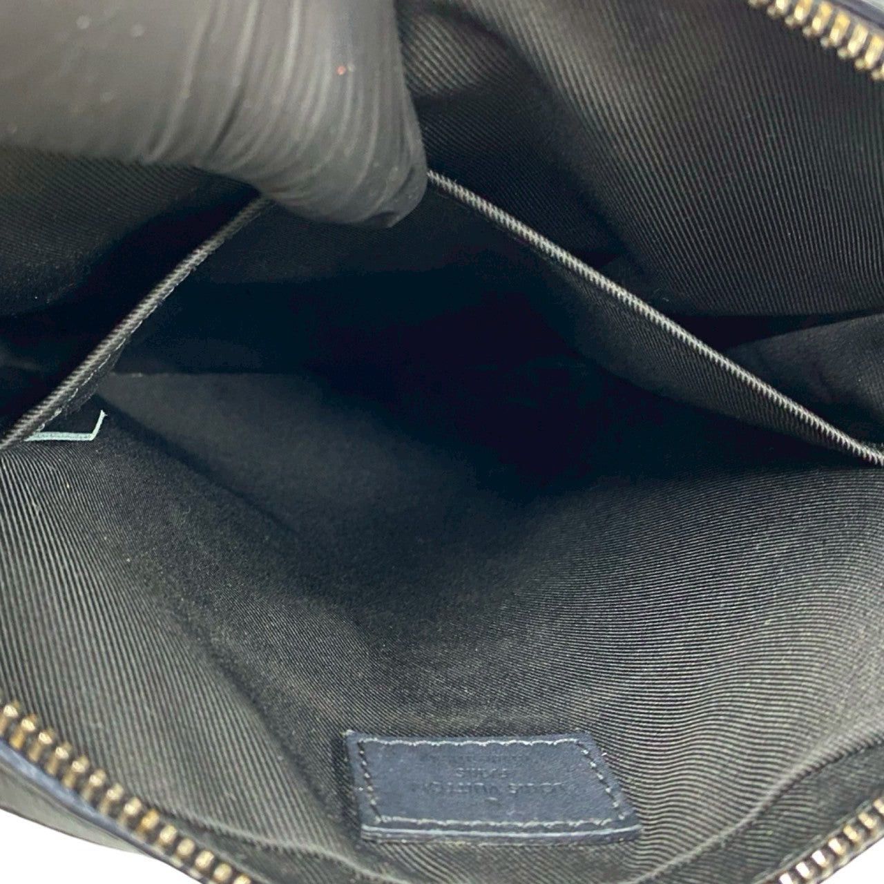 Louis Vuitton Louis Vuitton Shoulder Bag Black Leather Size ONE SIZE - 9 Thumbnail
