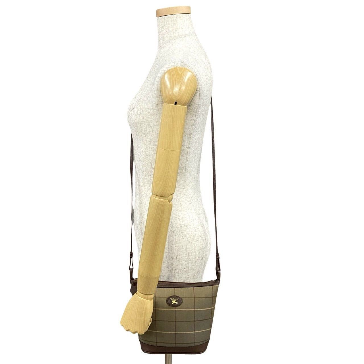 Burberry Burberry Shoulder Bag Green Leather Size ONE SIZE - 3 Thumbnail