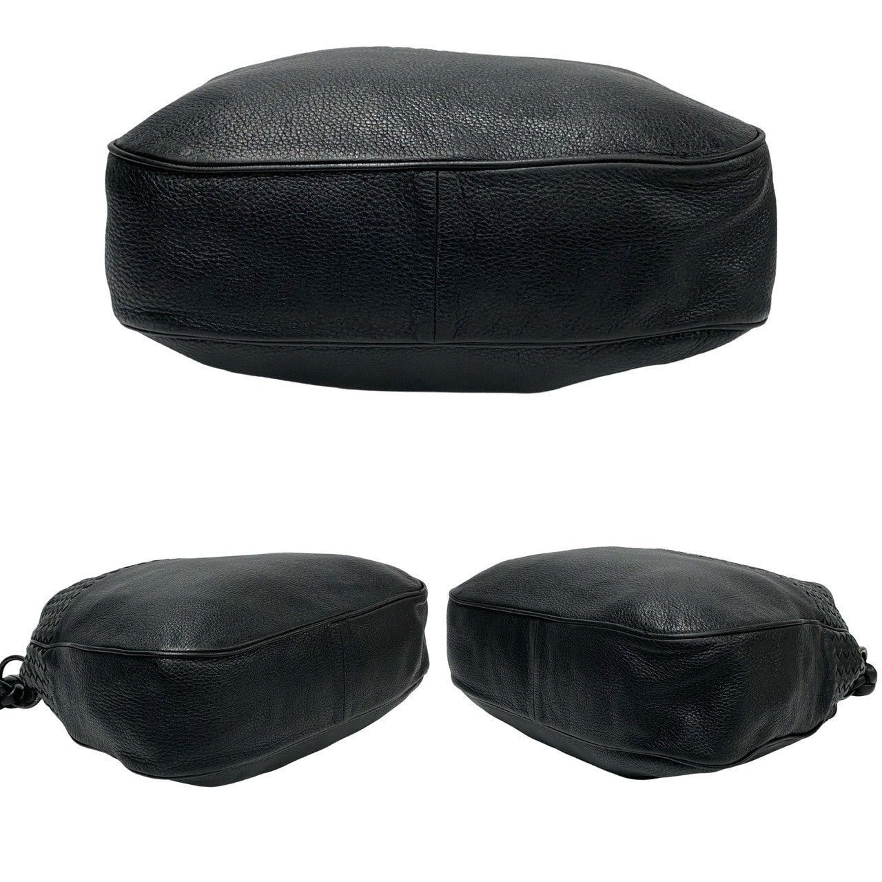 Bottega Veneta Bottega Veneta Handbag Black Leather Size ONE SIZE - 6 Thumbnail