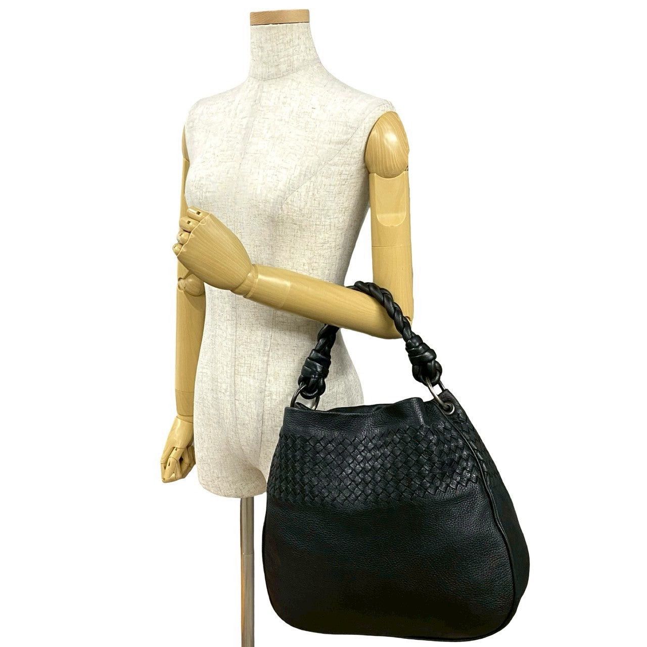 Bottega Veneta Bottega Veneta Handbag Black Leather Size ONE SIZE - 2 Thumbnail
