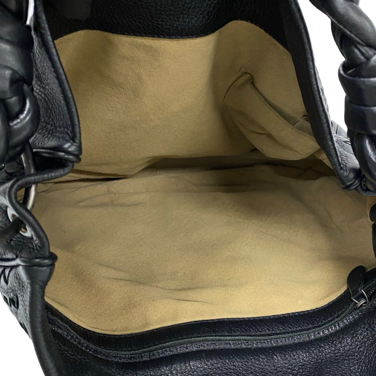 Bottega Veneta Bottega Veneta Handbag Black Leather Size ONE SIZE - 9 Thumbnail