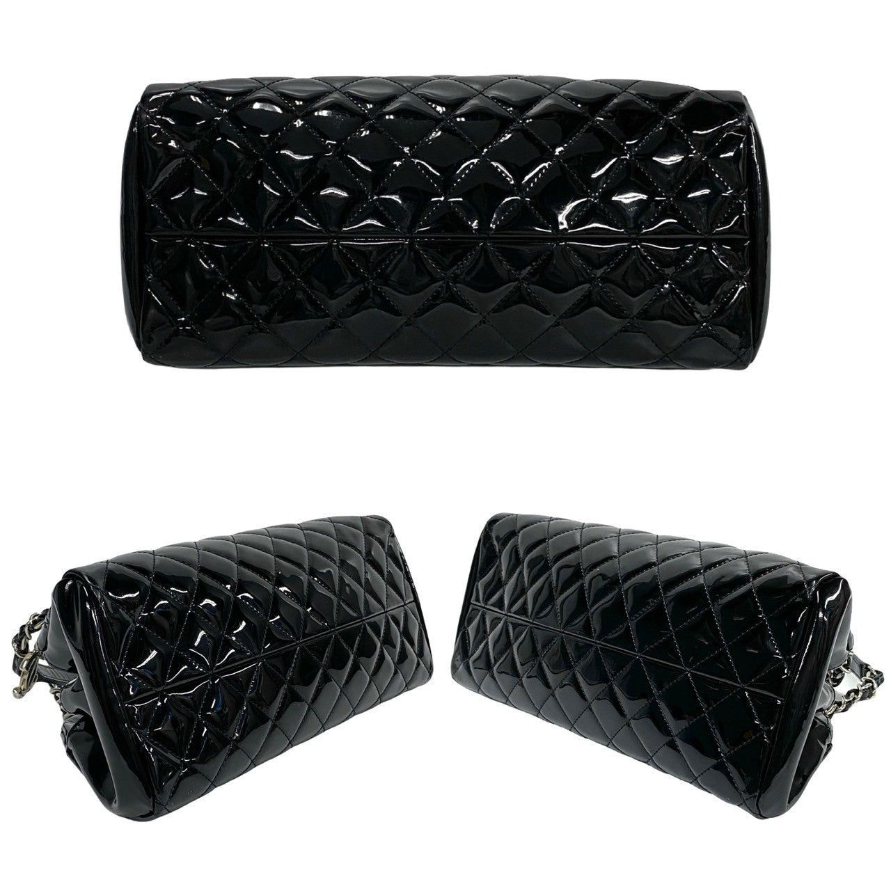 Chanel Chanel Handbag Black Leather Size ONE SIZE - 6 Thumbnail