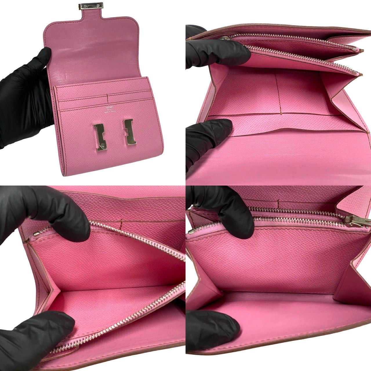 Hermes Hermes Pink Leather Size ONE SIZE - 8 Thumbnail