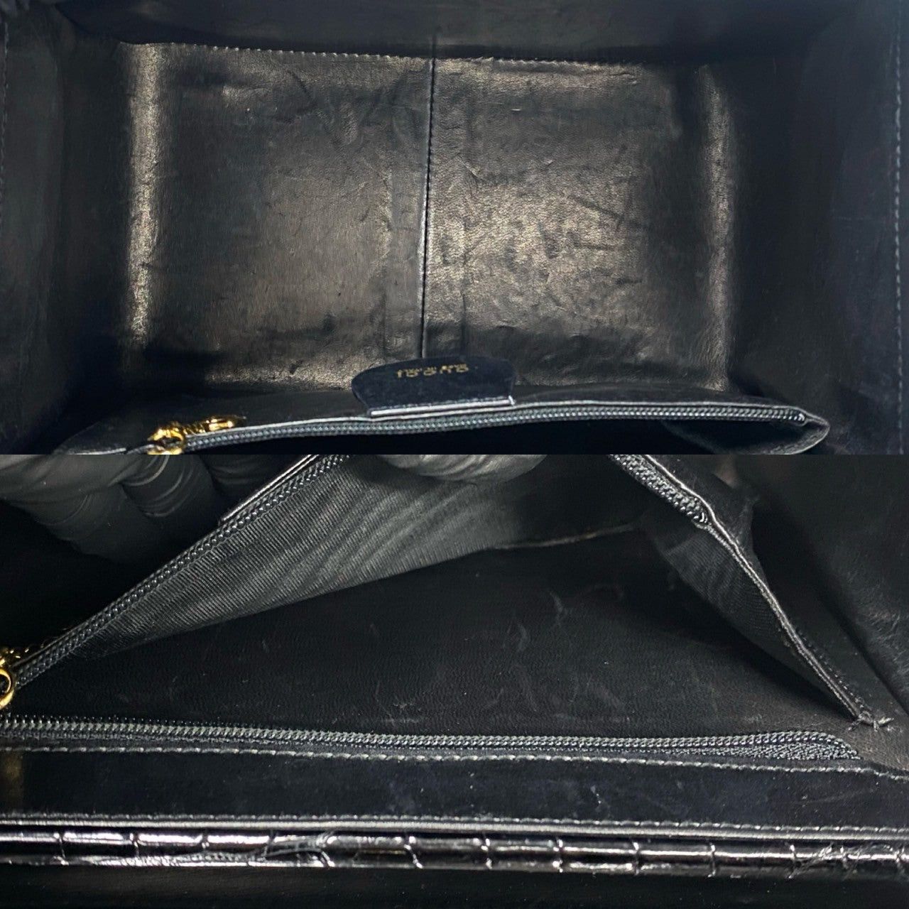 Gucci Gucci Handbag Black Leather - Exotic Size ONE SIZE - 9 Thumbnail