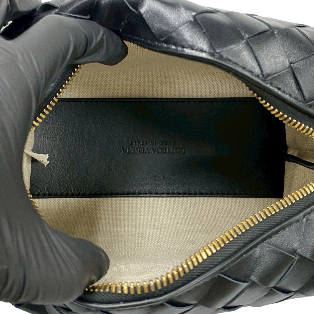 Bottega Veneta Bottega Veneta Shoulder Bag Black Leather Size ONE SIZE - 8 Thumbnail
