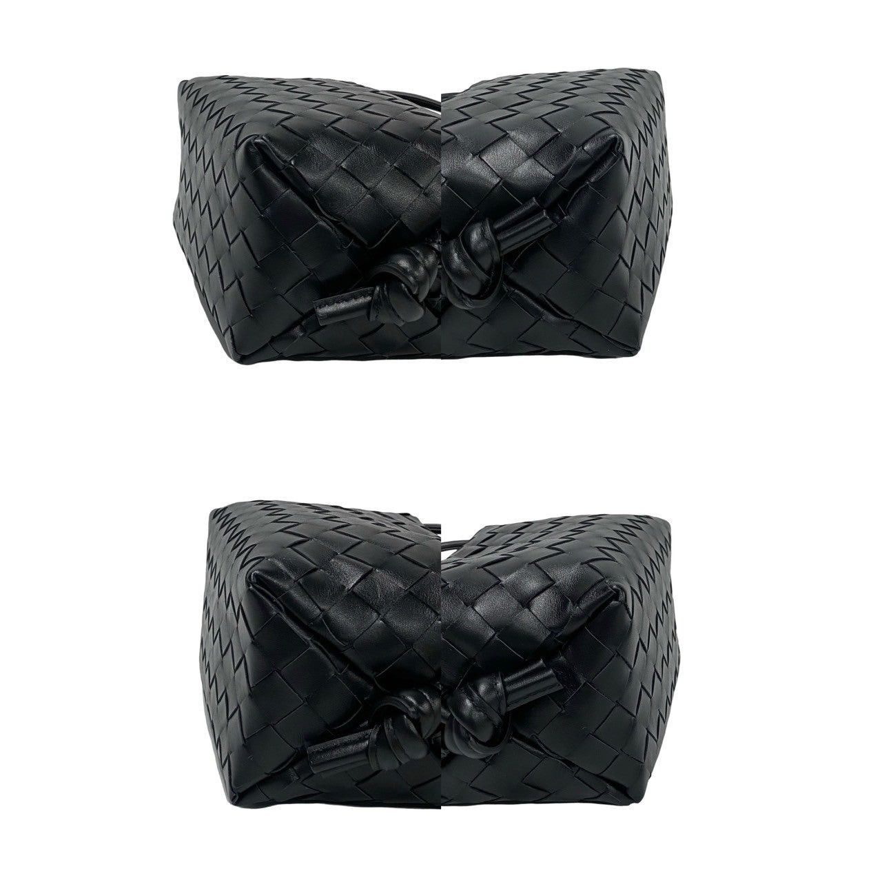 Bottega Veneta Bottega Veneta Shoulder Bag Black Leather Size ONE SIZE - 7 Thumbnail