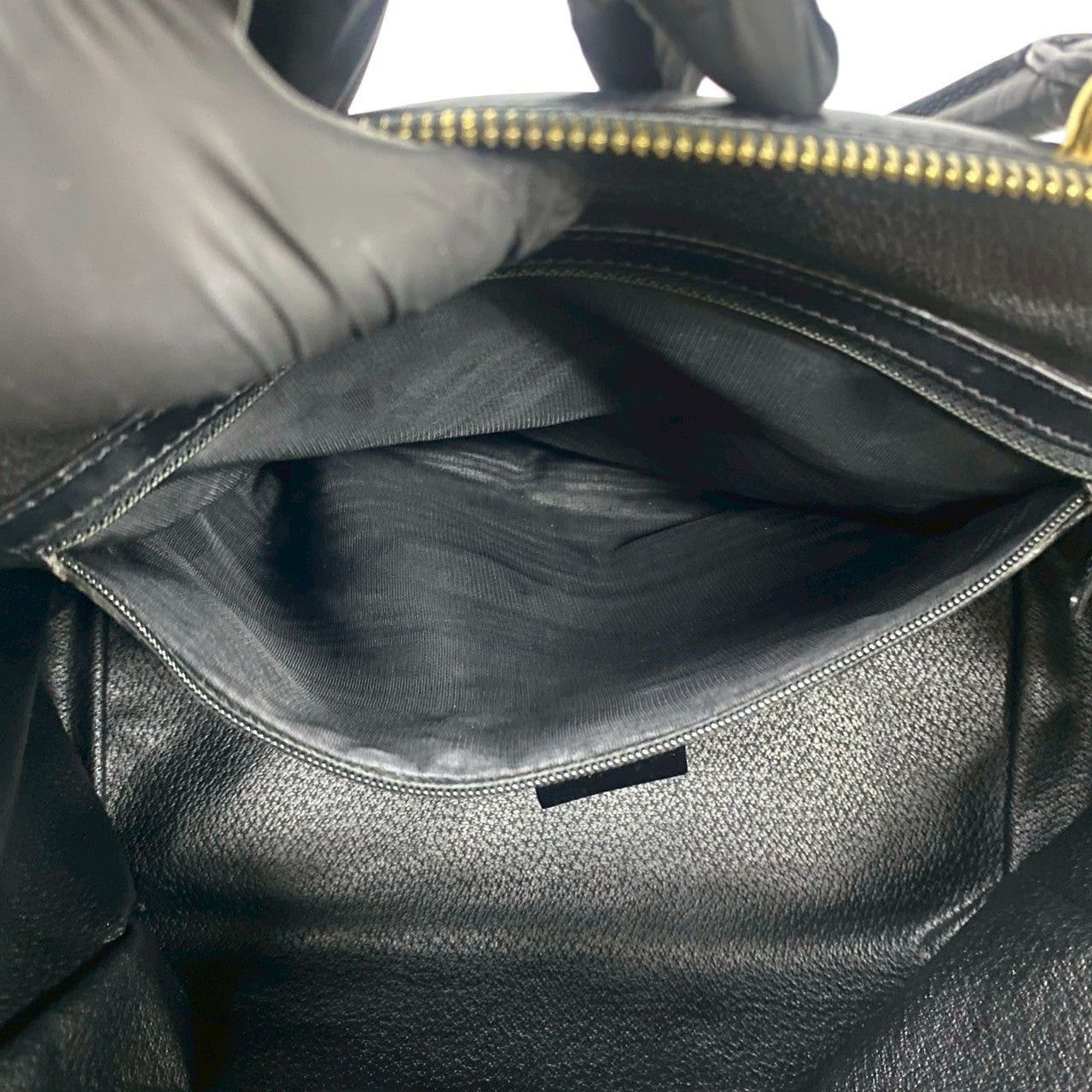 Celine Celine Handbag Black Leather Size ONE SIZE - 9 Thumbnail