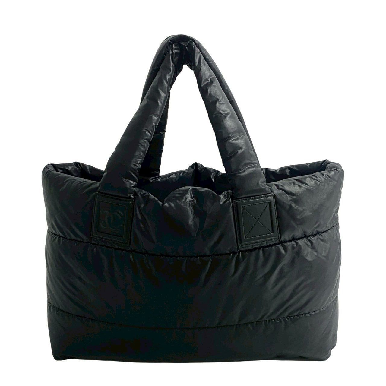 Chanel Chanel Tote Bag Black Synthetic Size ONE SIZE - 4 Thumbnail