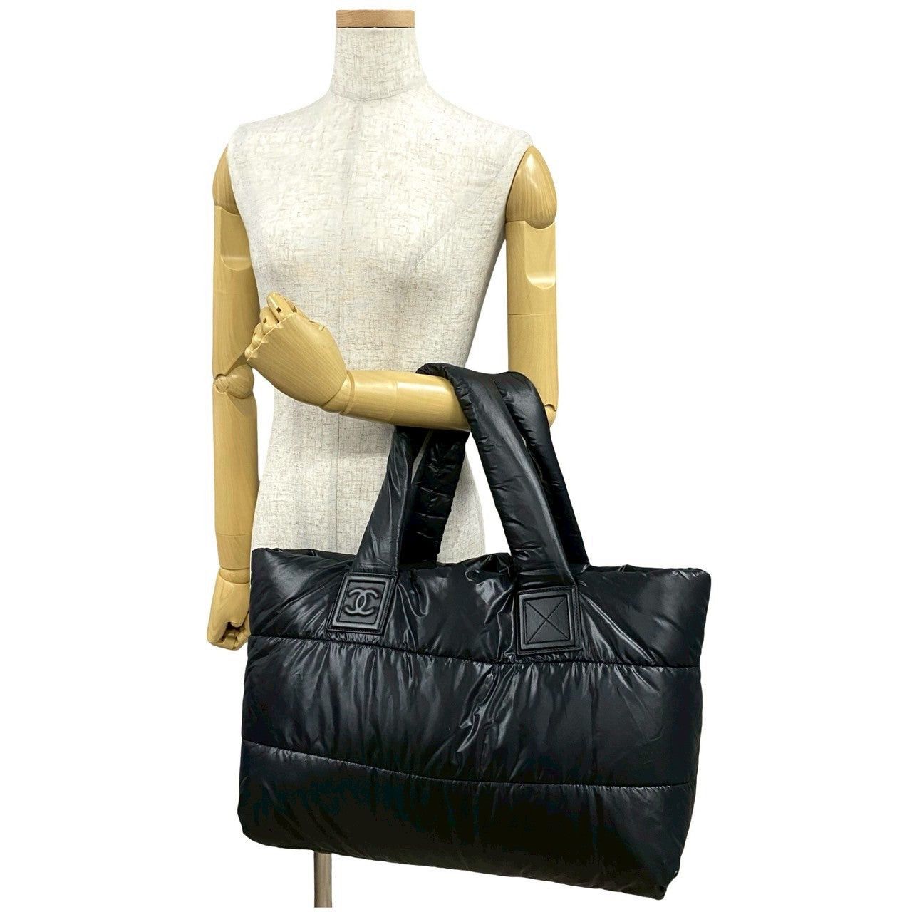 Chanel Chanel Tote Bag Black Synthetic Size ONE SIZE - 2 Thumbnail