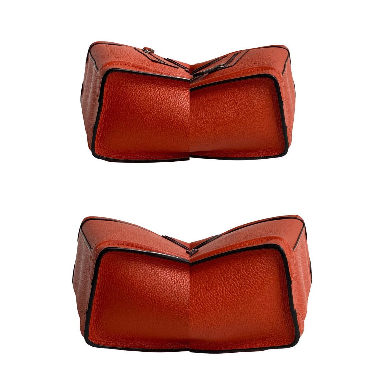 Celine Celine Shoulder Bag Orange Leather Size ONE SIZE - 7 Thumbnail