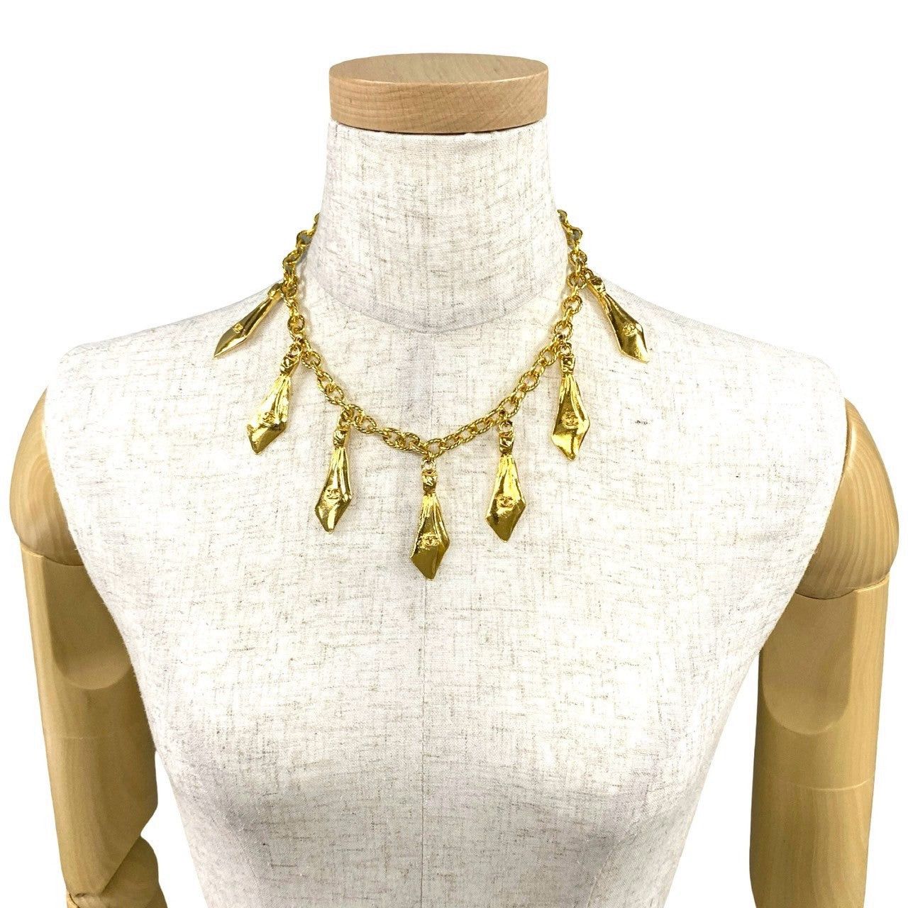 Chanel Chanel Necklace Gold Plated Size ONE SIZE - 2 Thumbnail