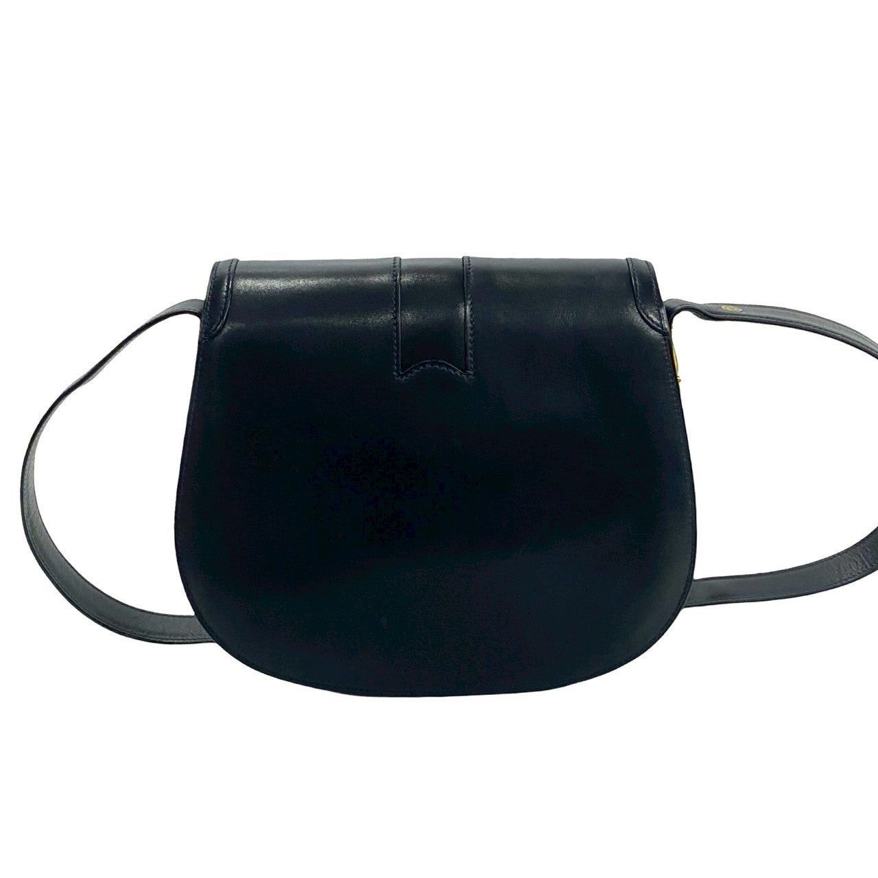 Gucci Shoulder Bag Blue Leather